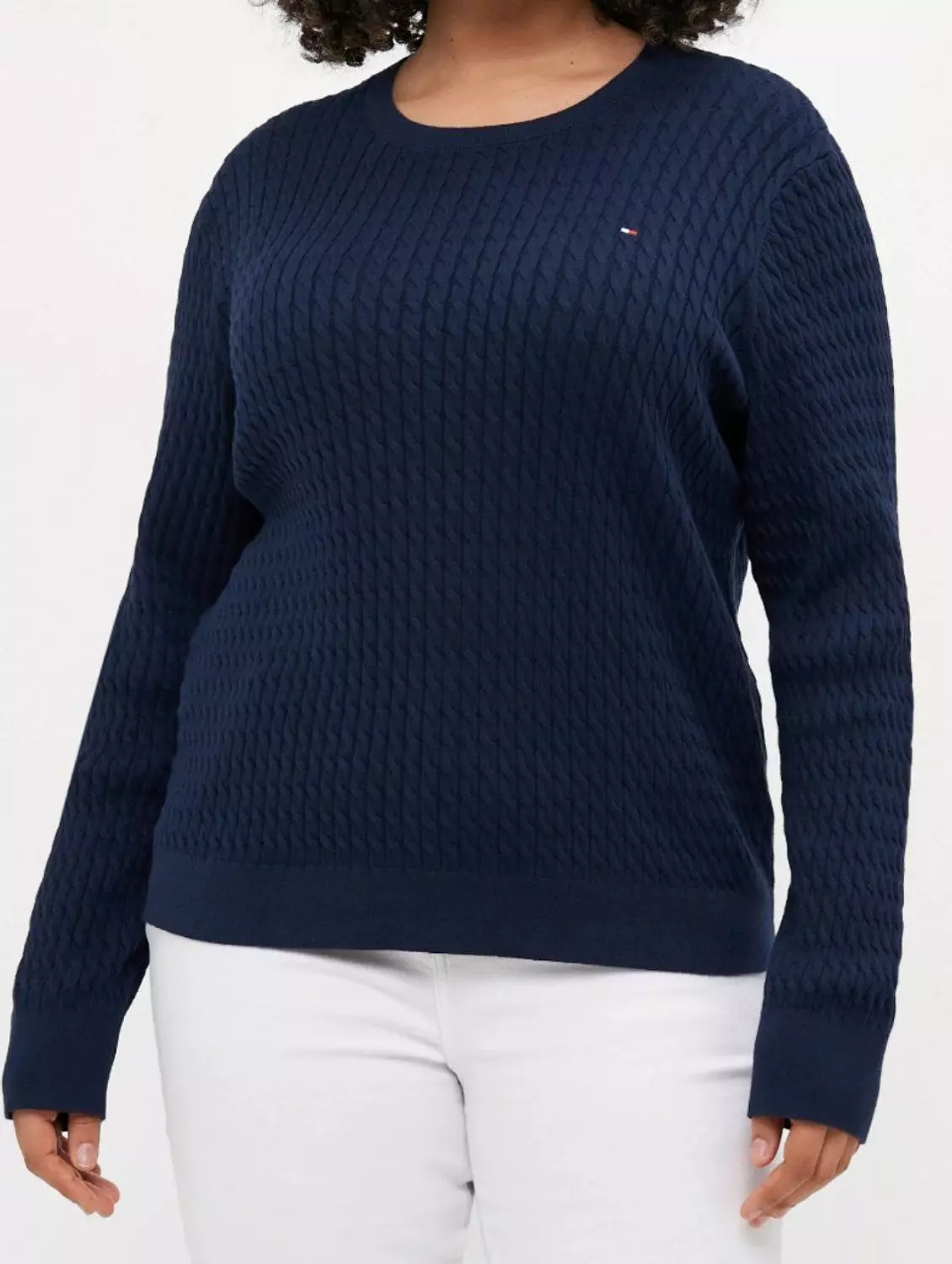 Tommy Hilfiger Women’s Cable-Knit Sweater image