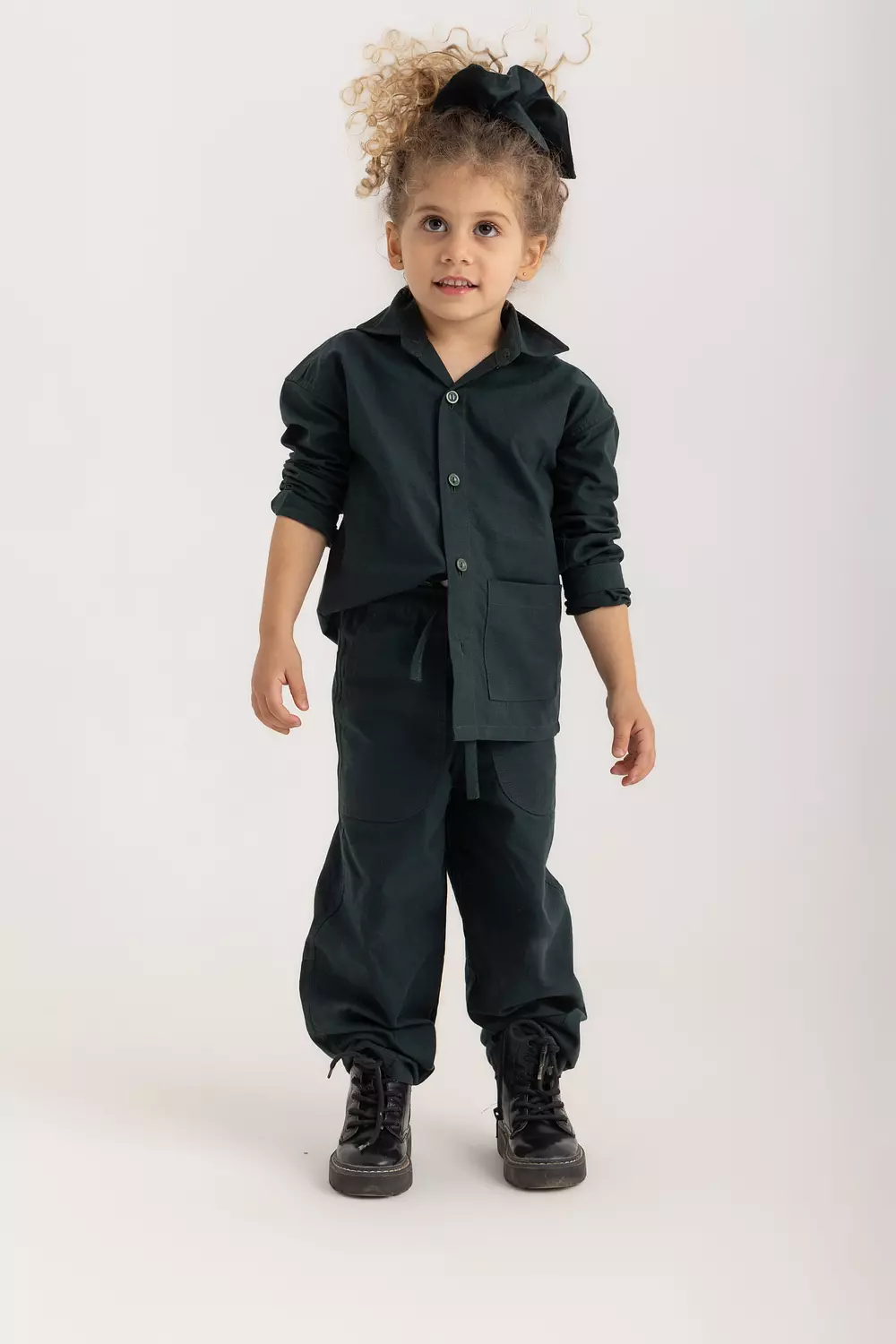 The Bobo Oxford Kids Loose Pants image