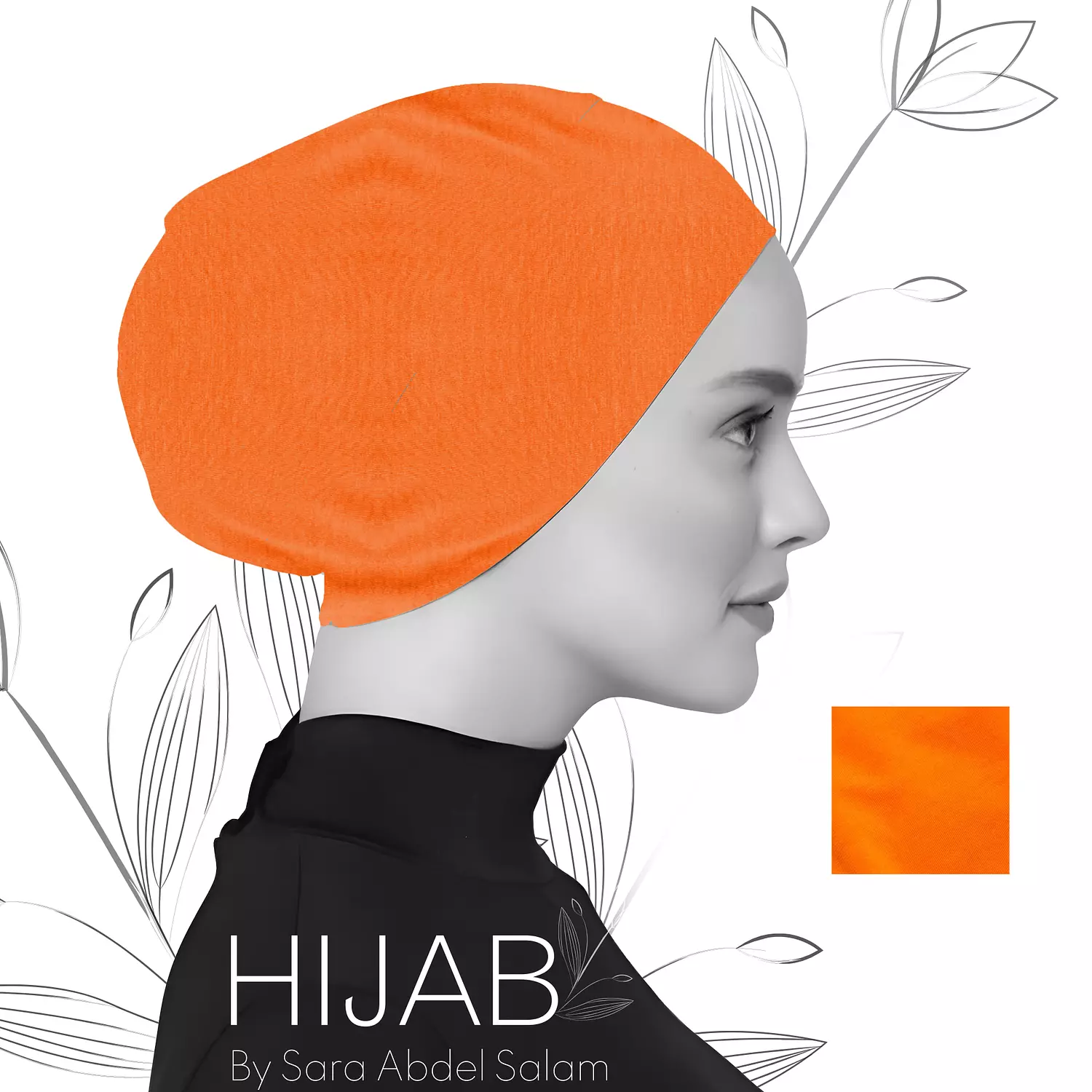 Orange Bandana - BD29 image