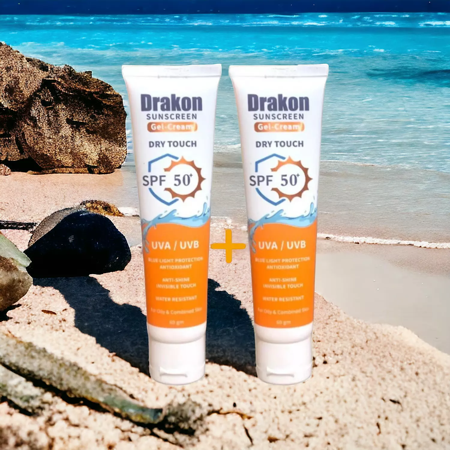 Drakon Sunscreen Gel 60 ml Offer 1+1 image