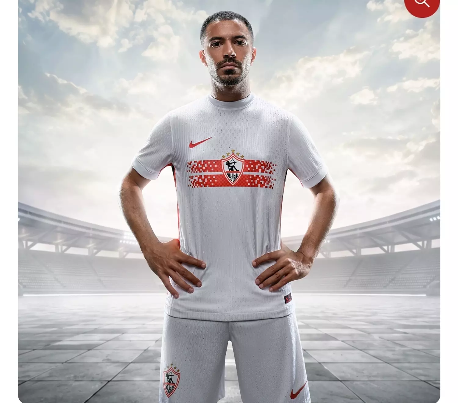Zamalek Nike Home Jersey Players Version 2026 image