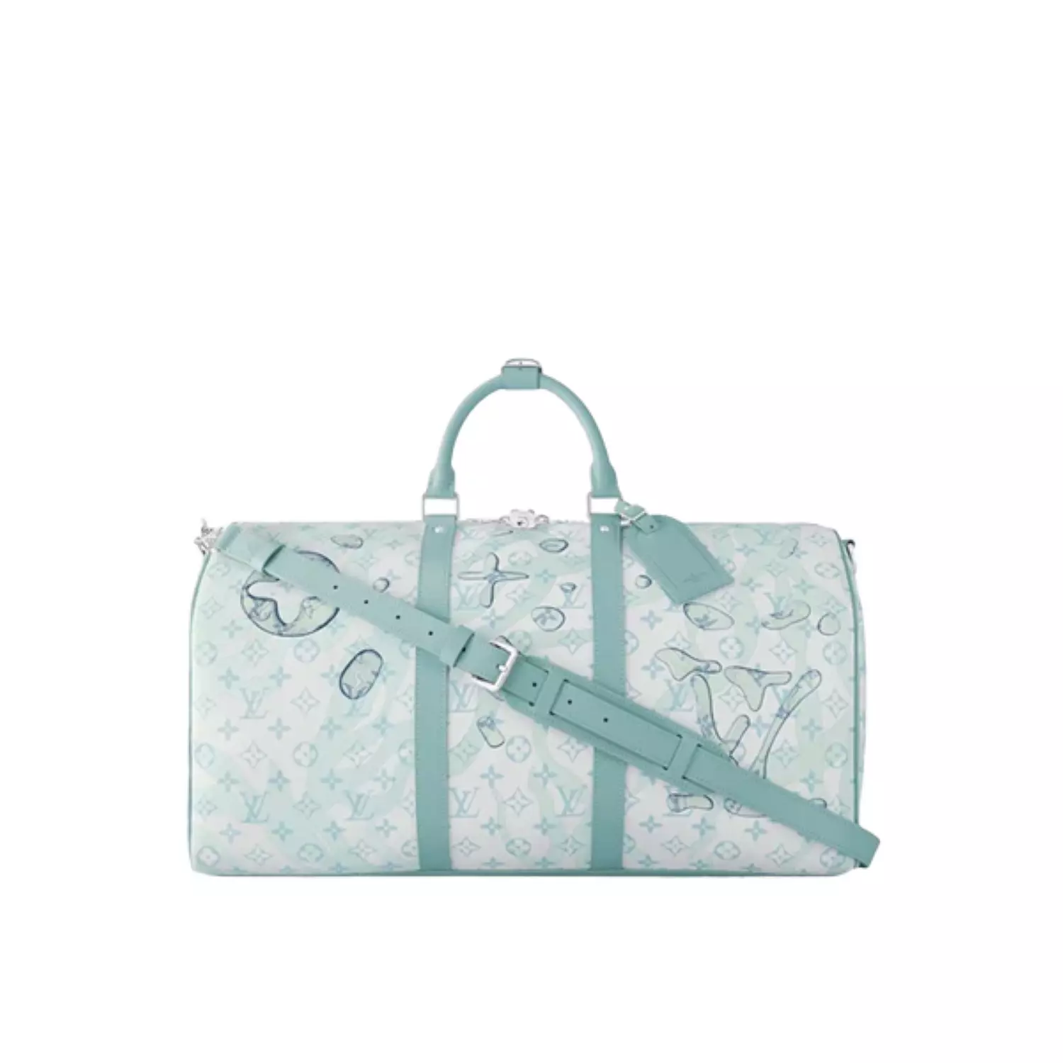 Louis Vuitton Keepall Bandouliere Crystal Blue image
