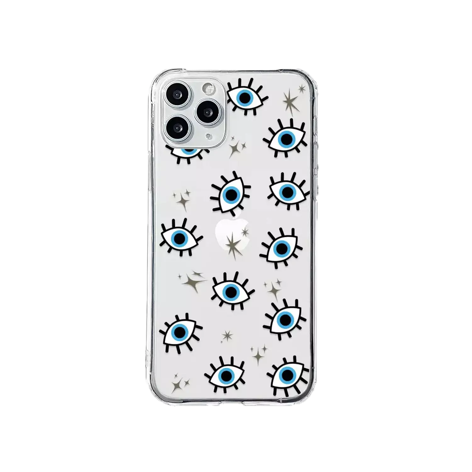 Transparent Evil Eye Mobile Case   