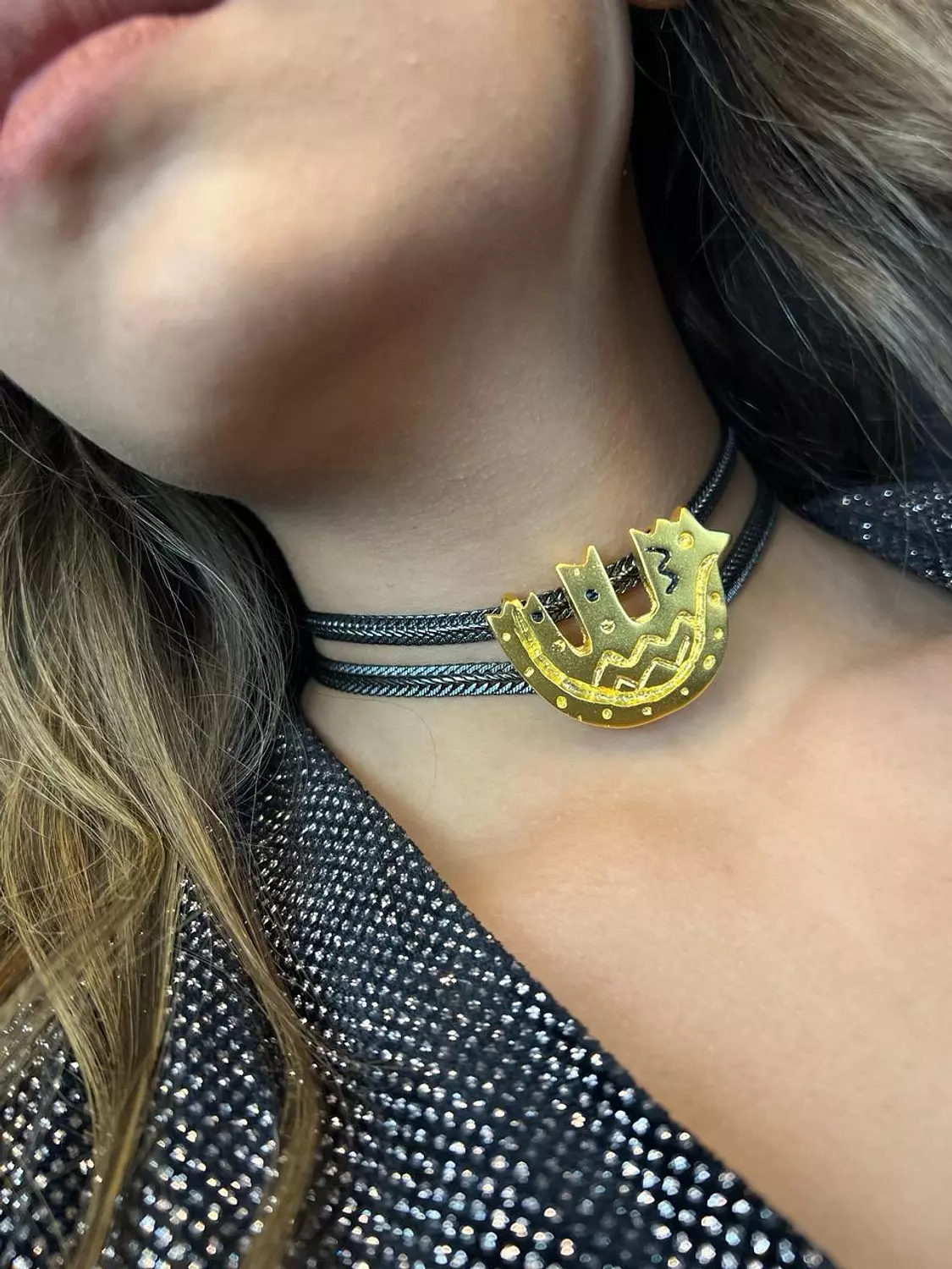 The Gold Chicken Choker  3
