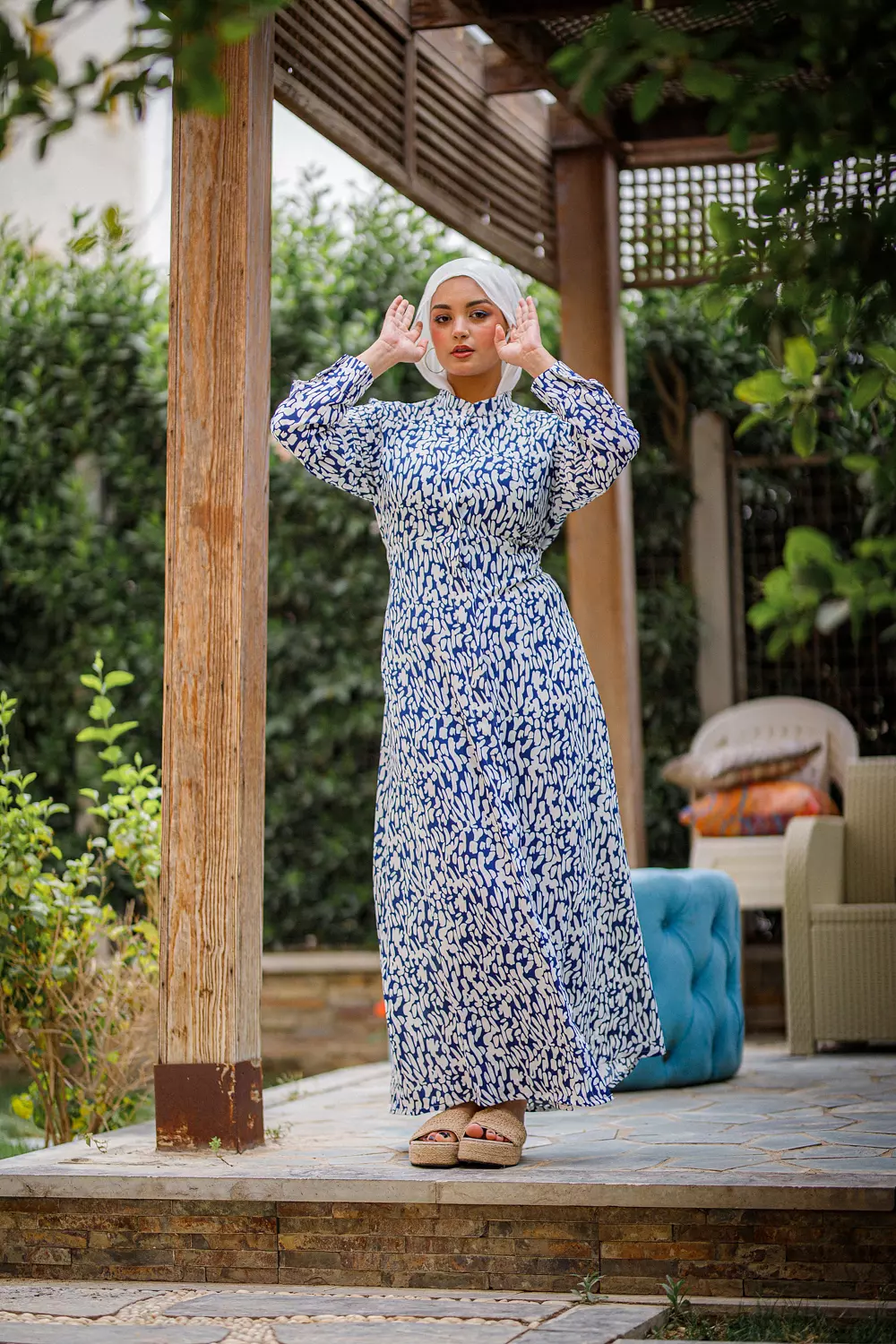 Seniorita Blue dress 4