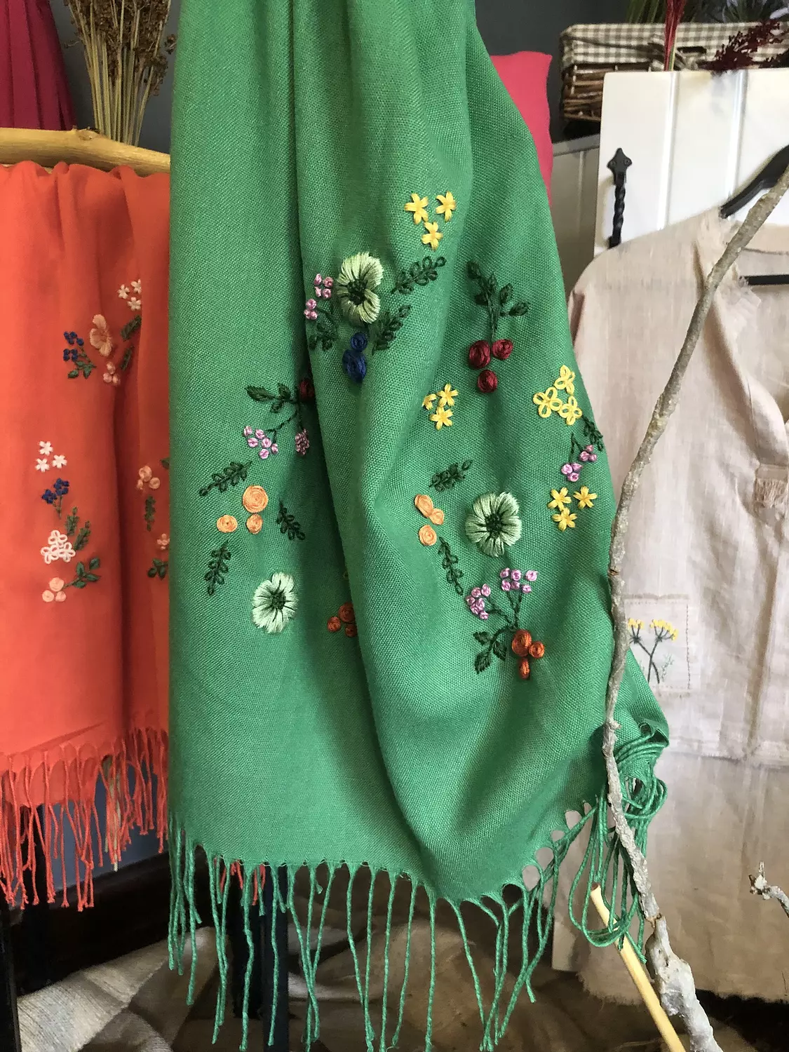 Blossom Pashmina Shawl 2