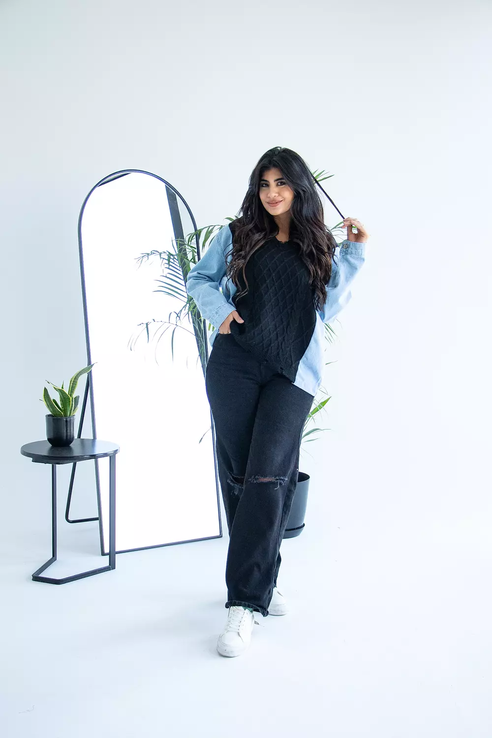 Wool and jeans shirt 2