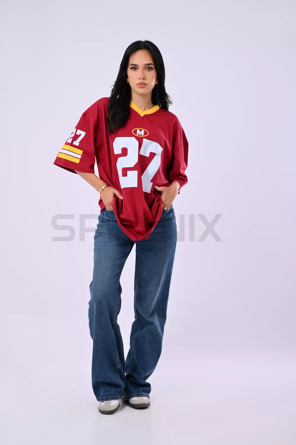 Casual Jersey Oversized T-Shirt  13
