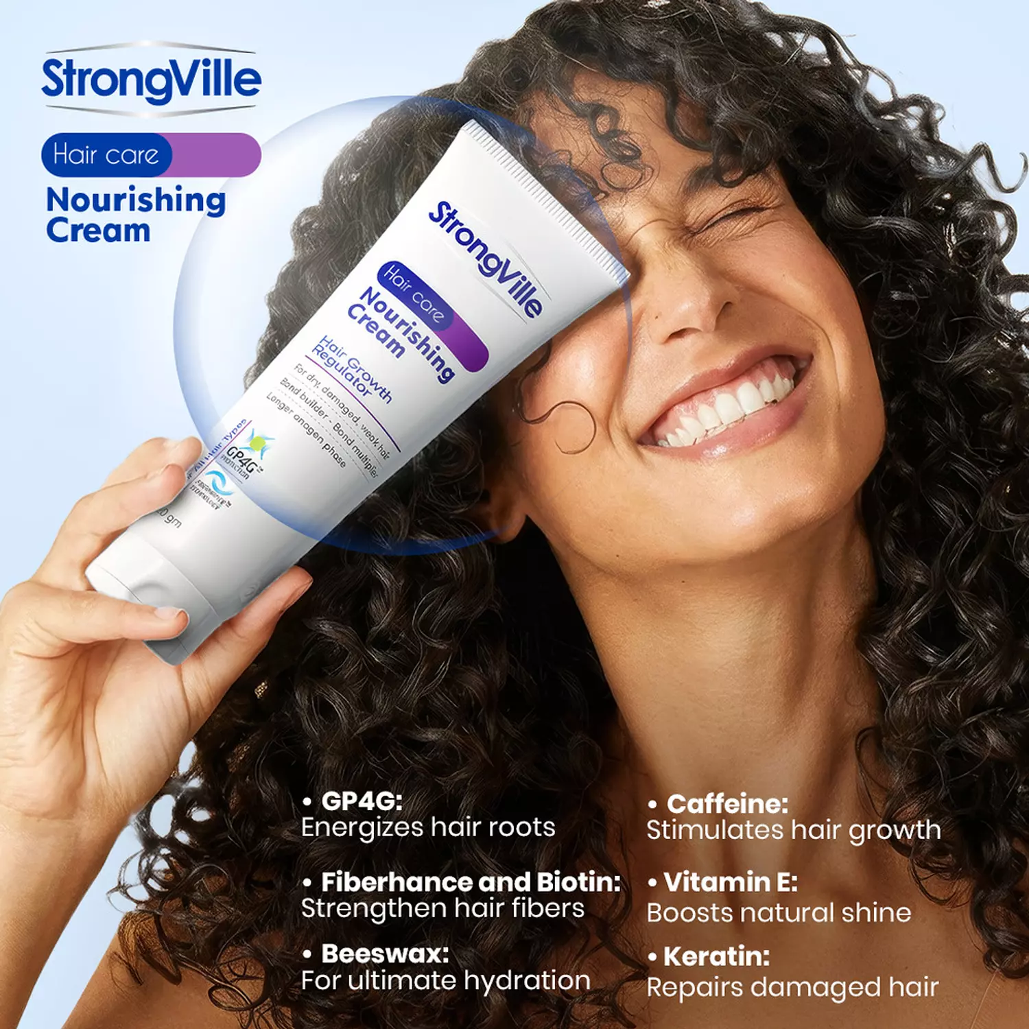 Strongville Hair Cream 120 gm 1