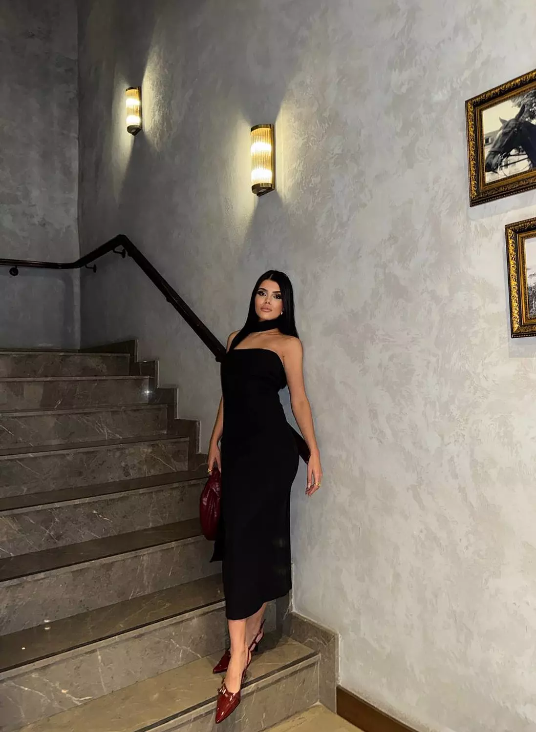 Yulia Cherry Maxi Dress 7