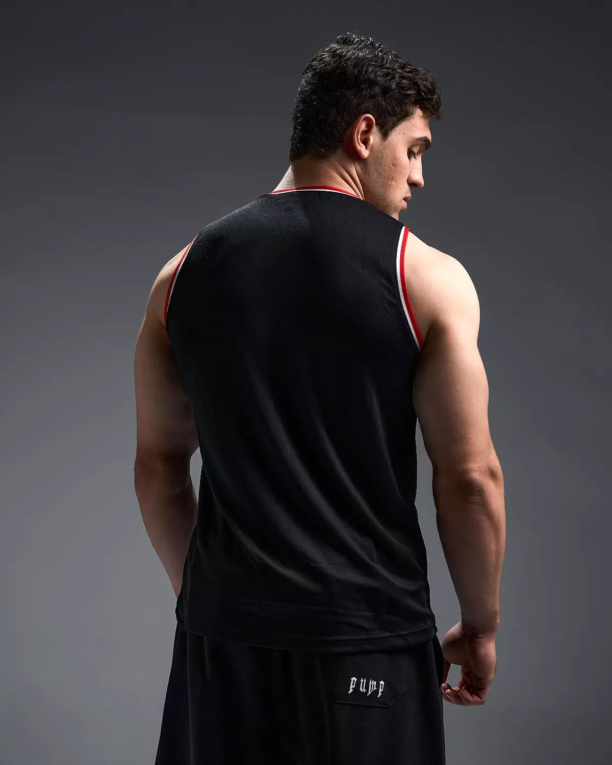 JERSEY TANK TOP-black 4