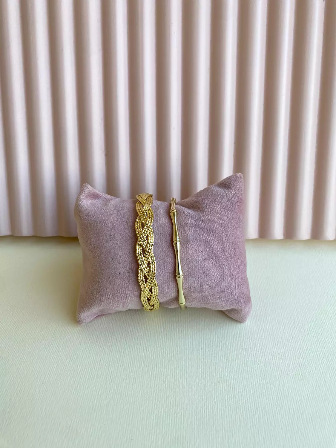 Gold link glow bangle image