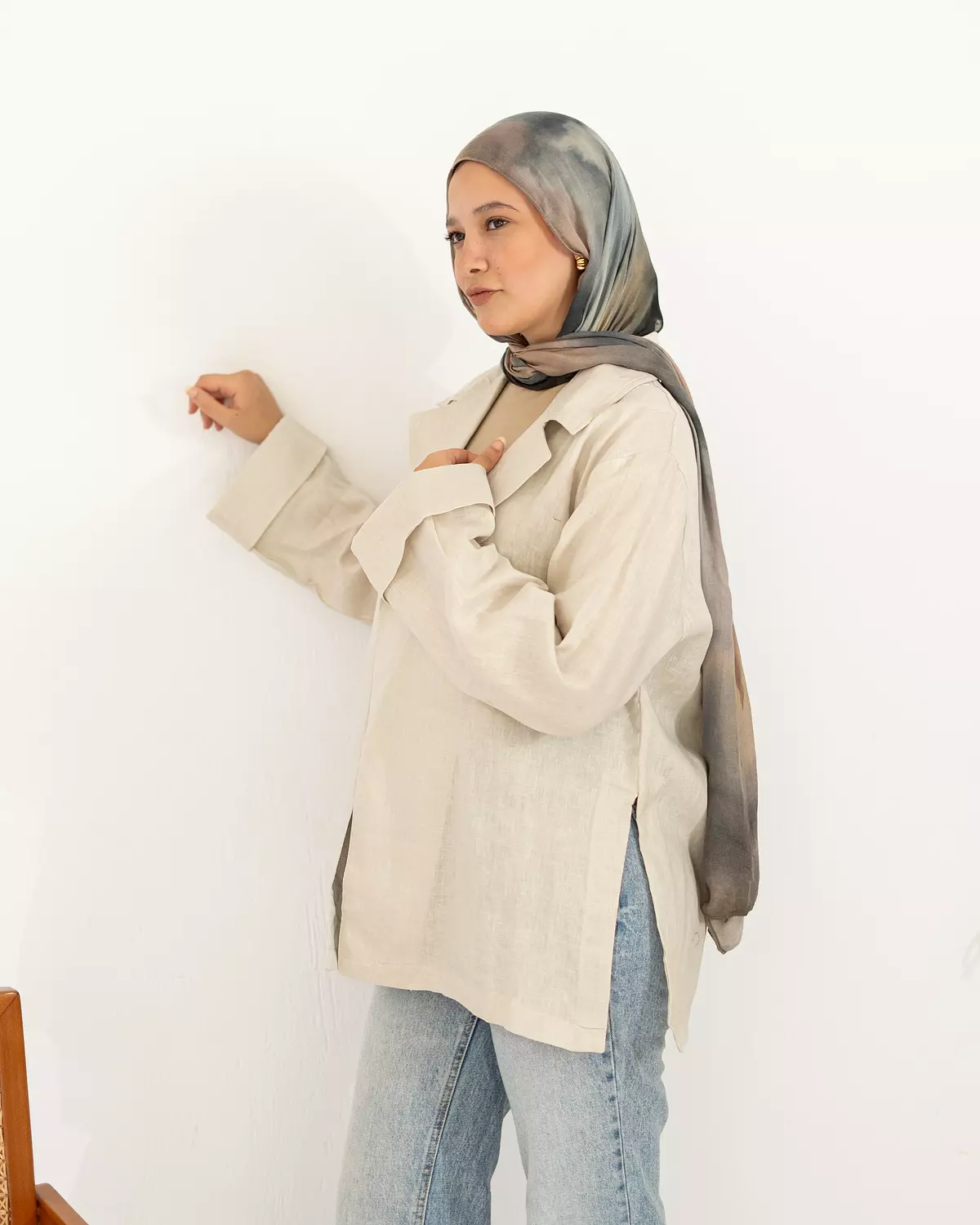 Pure linen blazer  hover image