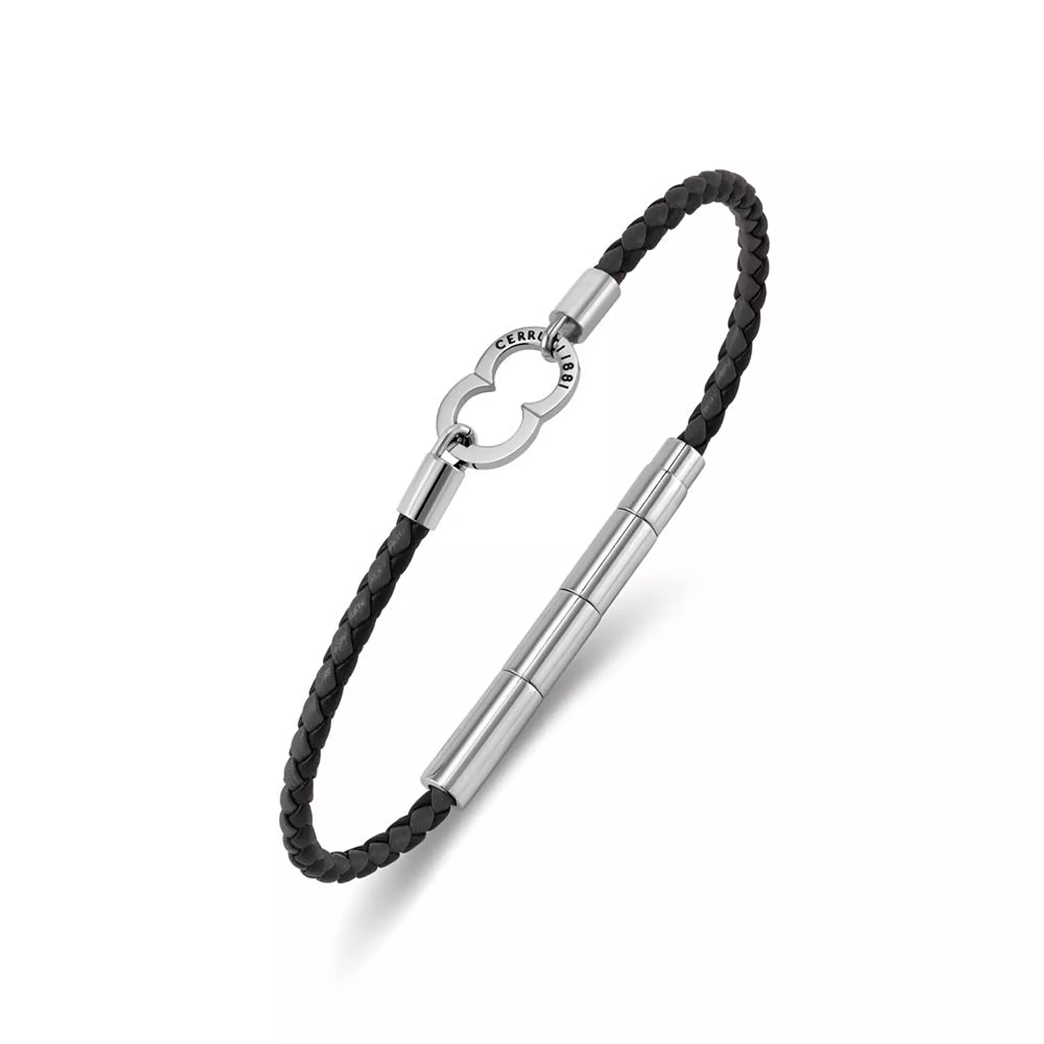 Cerruti 1881 Black Logo Clasp Bracelet CIAGB0015105 image
