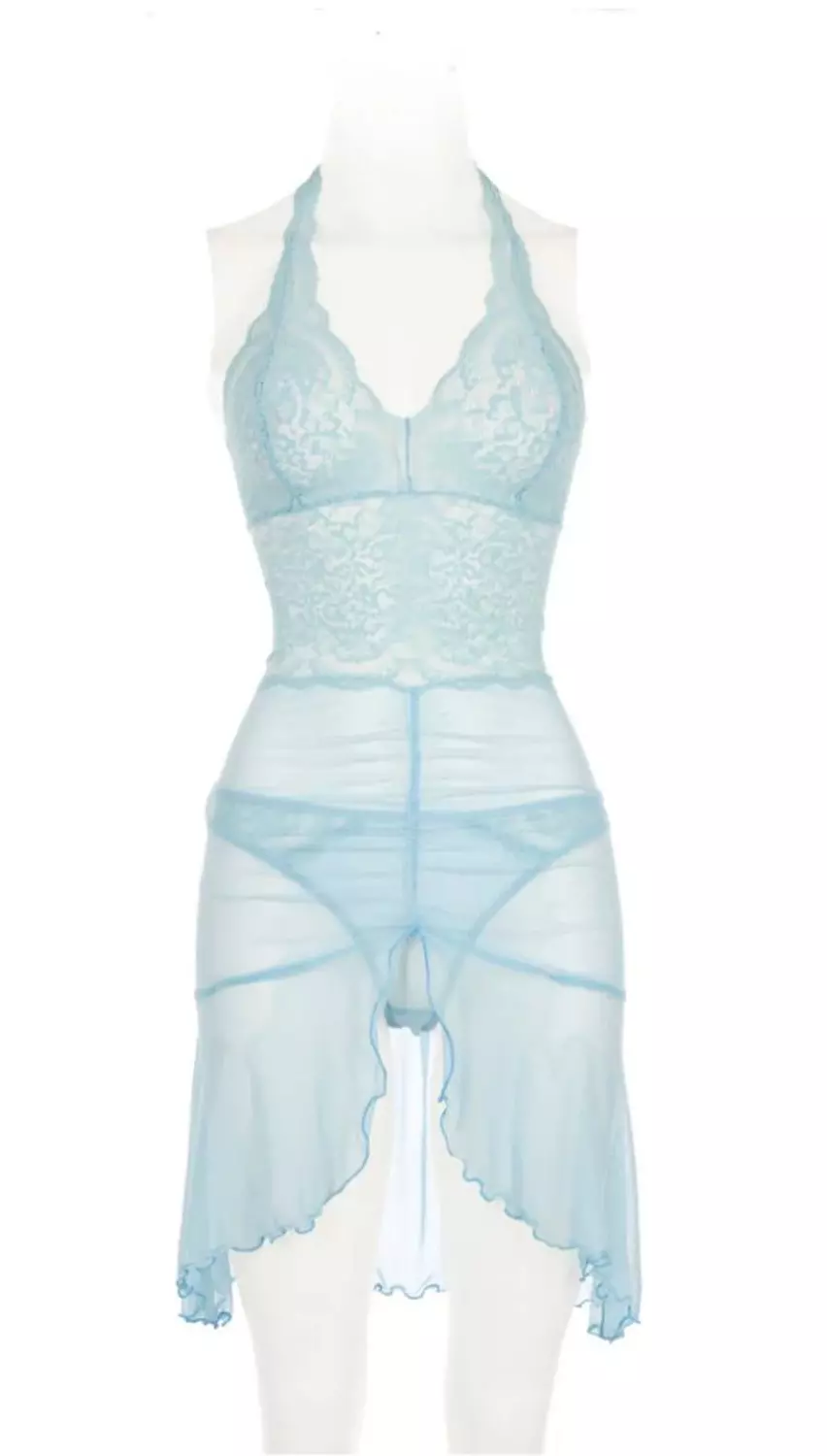Sexyy toll baby doll with elegant Lace image