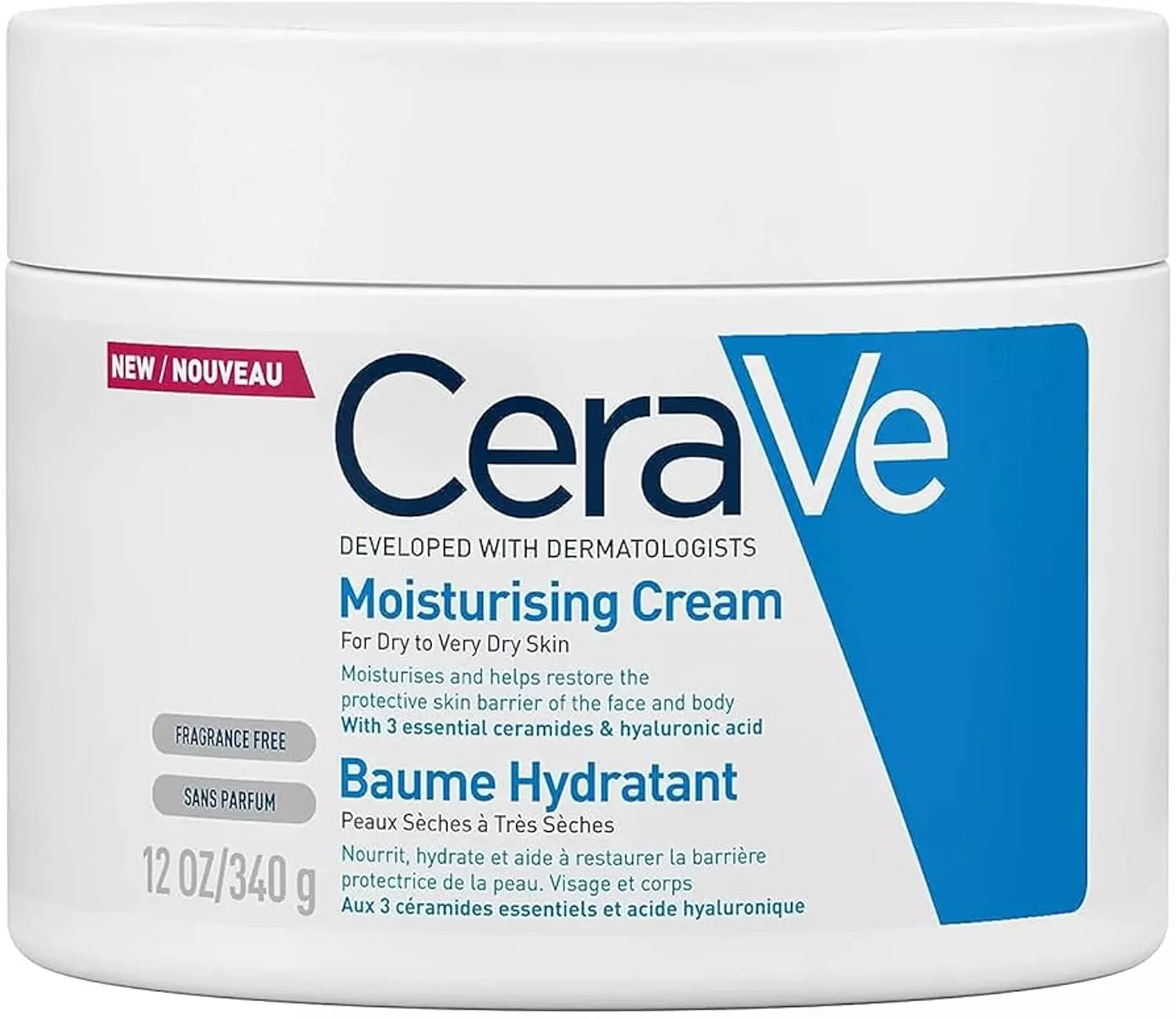 CERA VE MOISTURISING CREAM FOR DRY TO VERY SKIN 340 GM 1