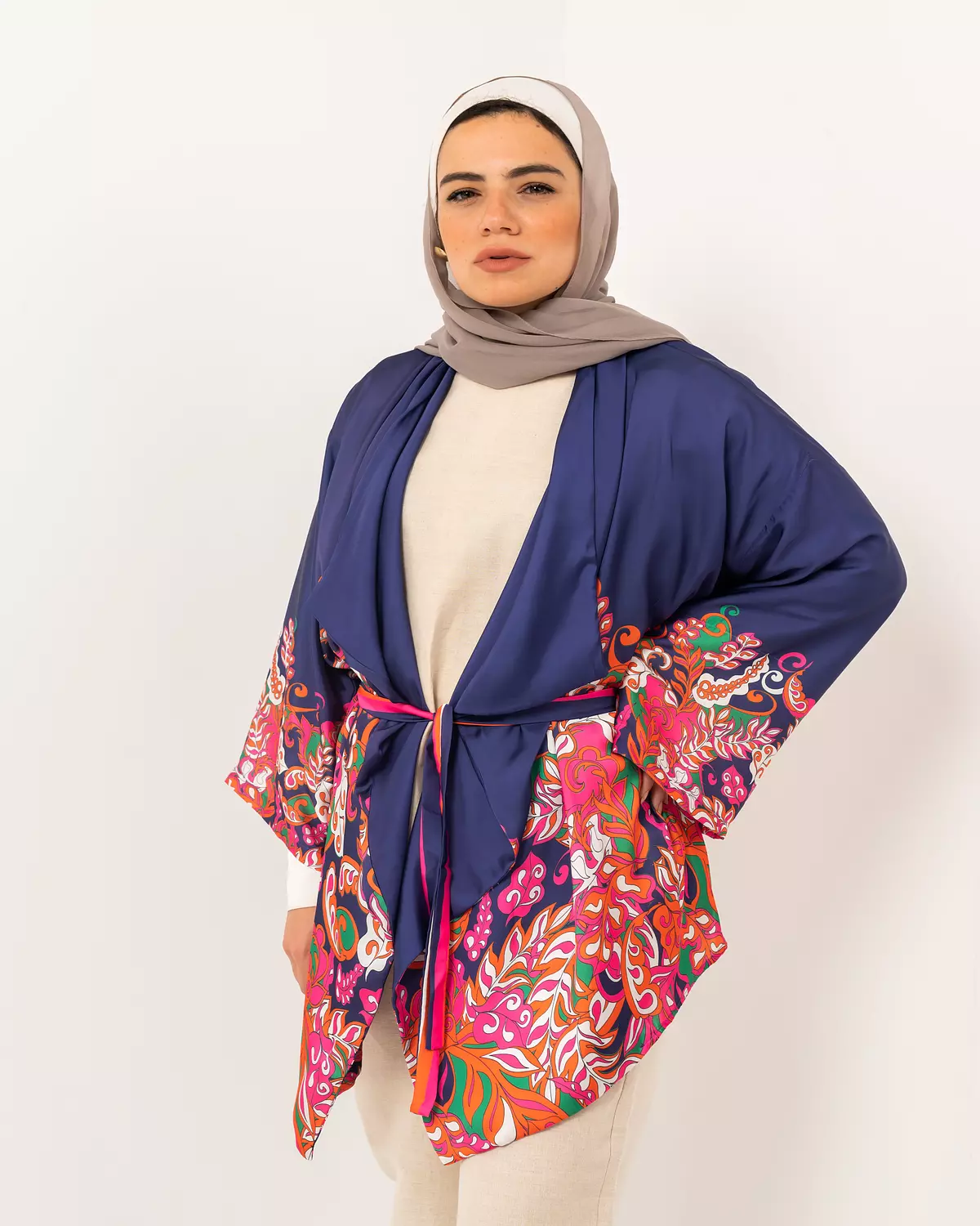 Garden escape short kimono 4