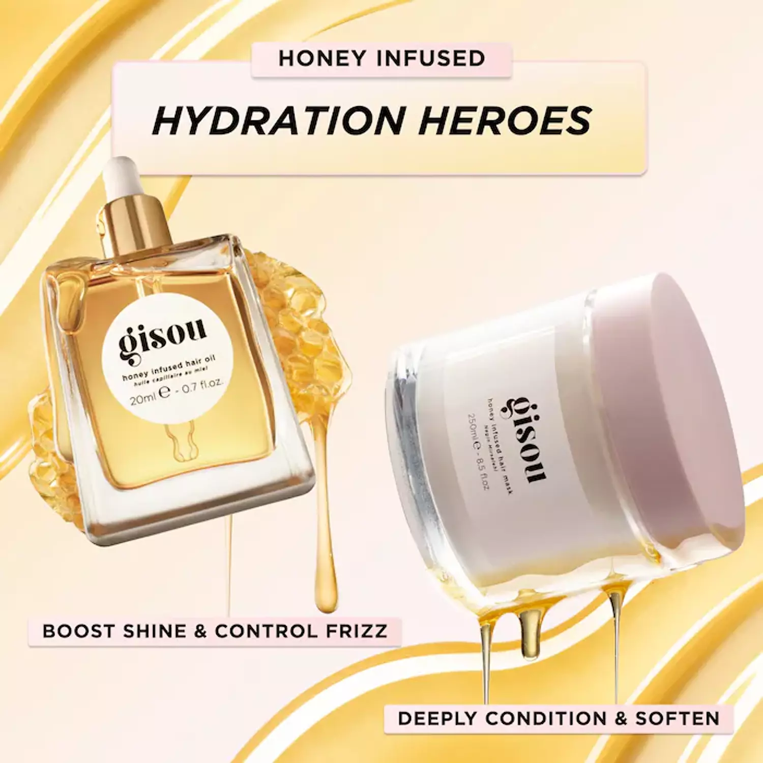 Gisou Honey Infused Hydrating Hair Mask  6