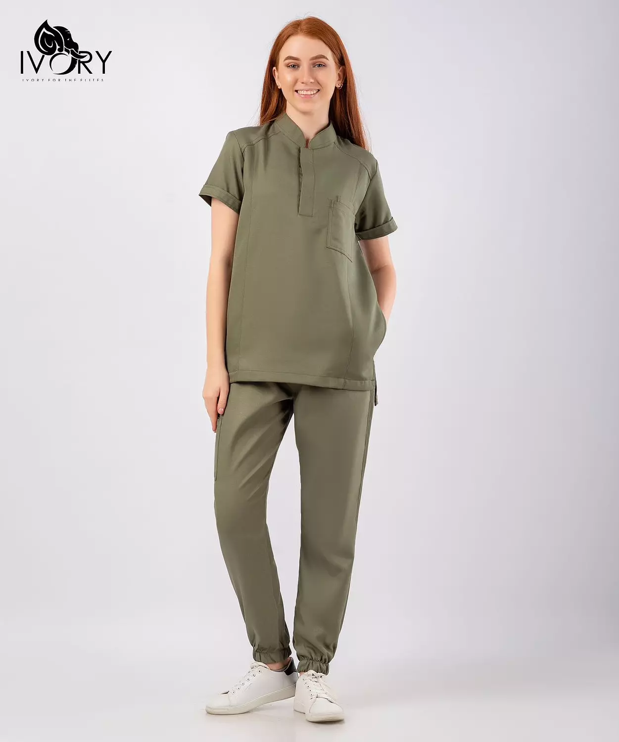 Unisex Half Collar Sweat Pants (Her) 7