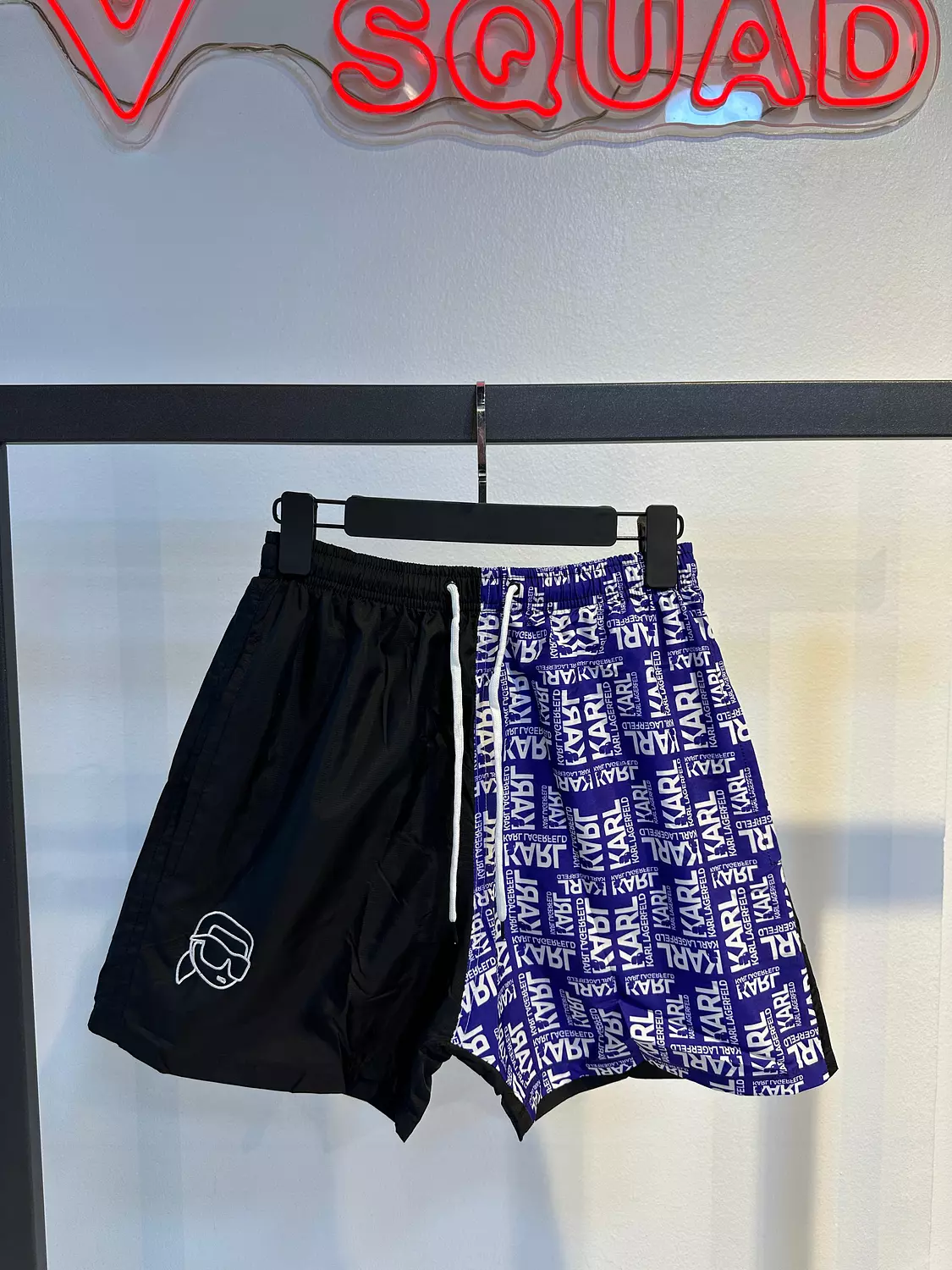 Karl black-blue swimming short image