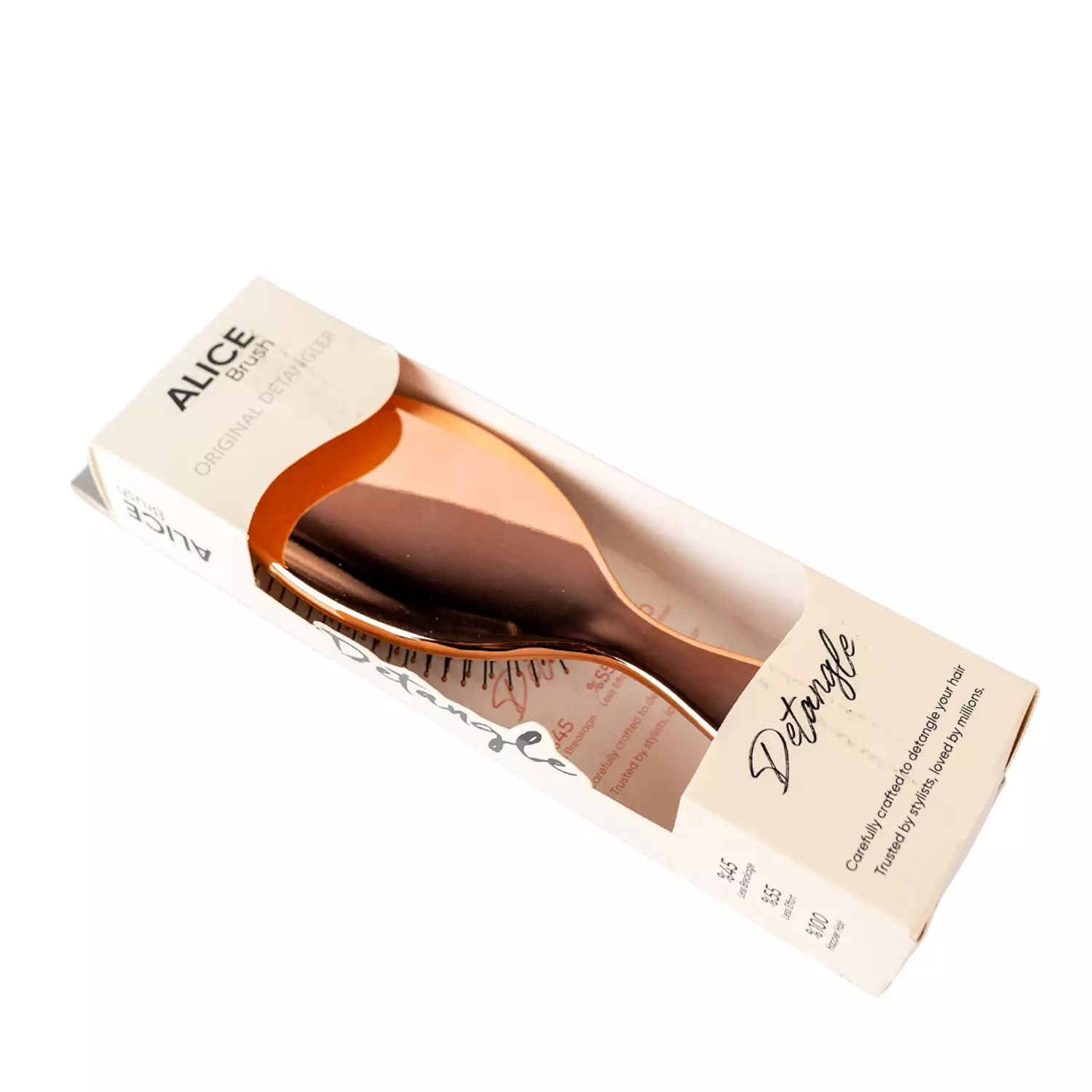 Rose Mirror Detangle Brush image