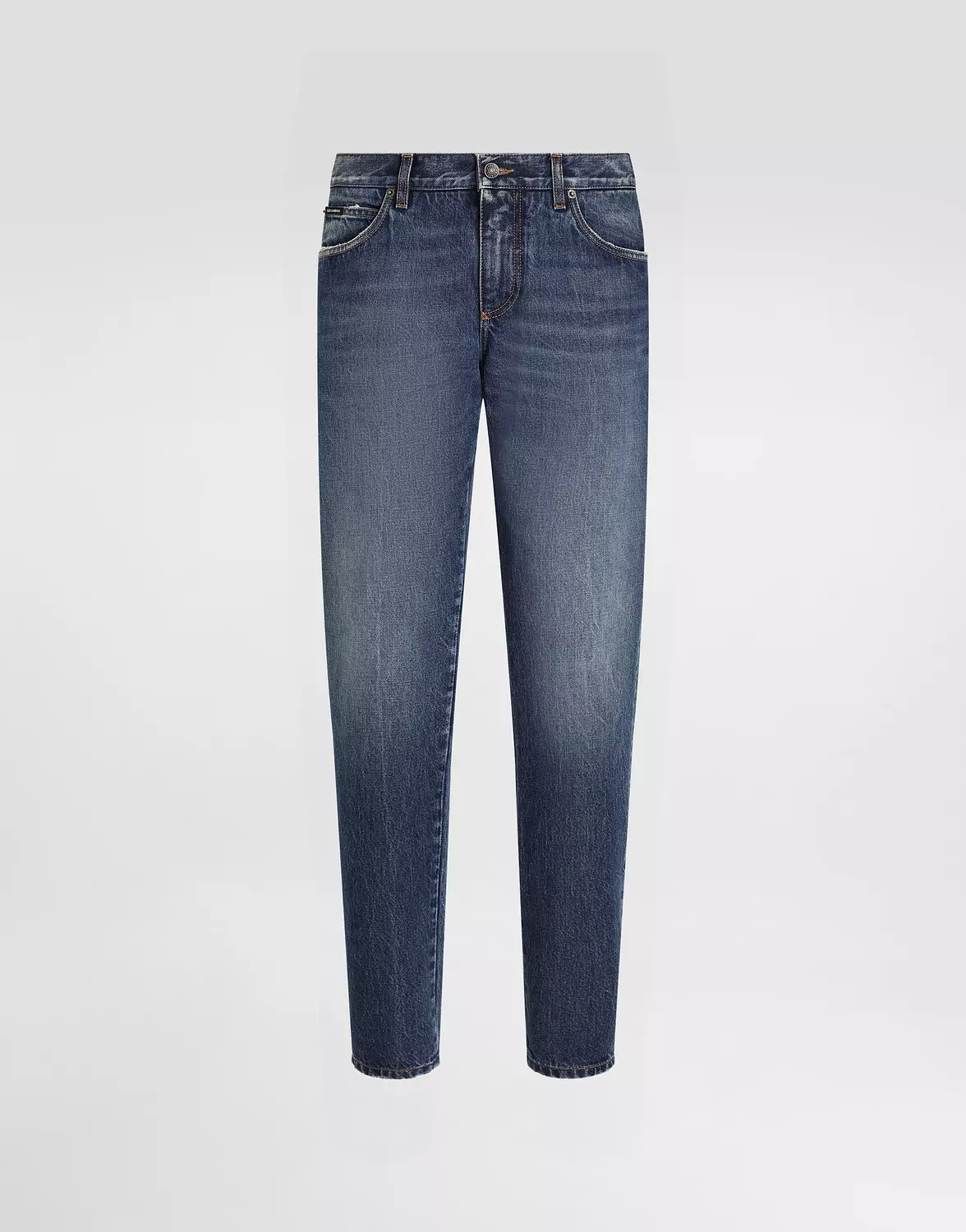 Regular cotton jeans image