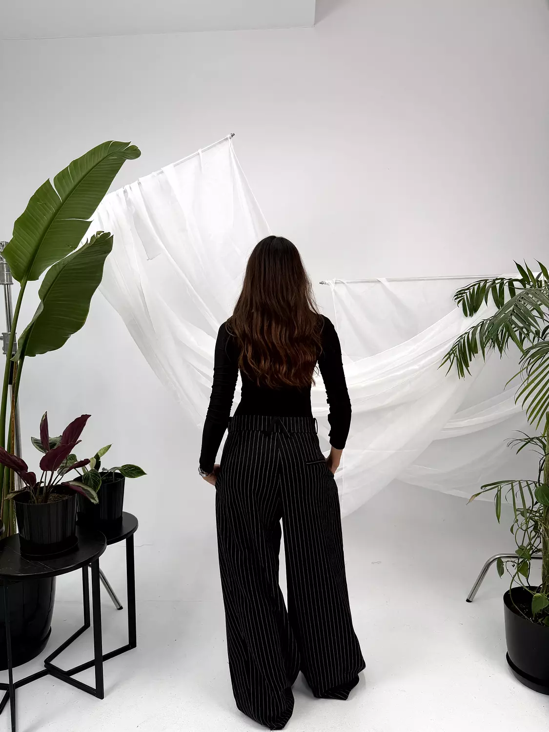 Stripped Tailored Pants 17