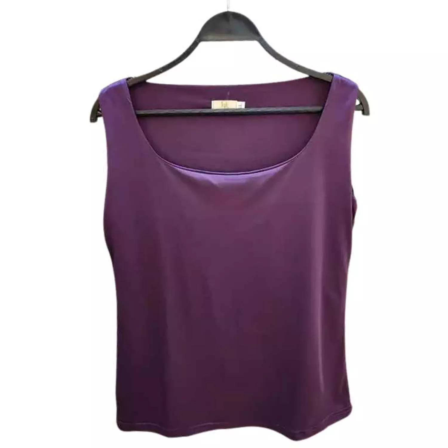 Basic Sleeveless Lycra Undershirt - Purple image