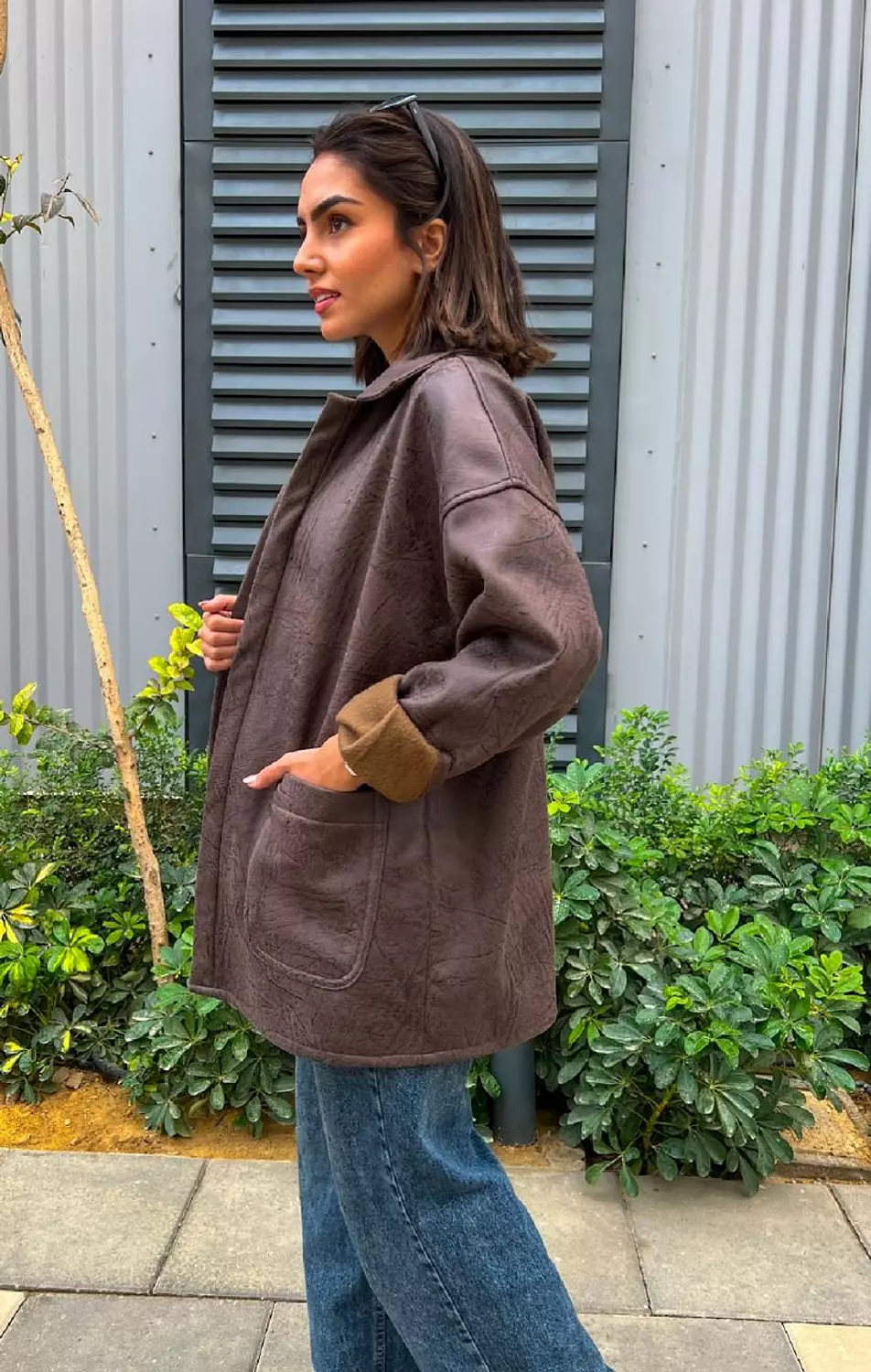 Brown Leather Jacket 2