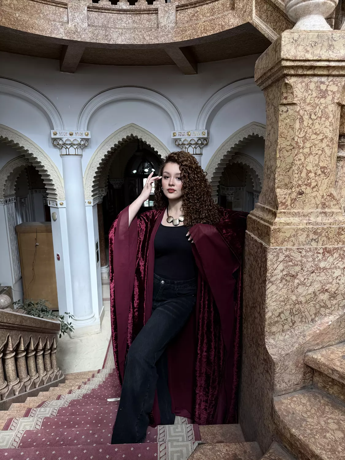 Velvet Shadow Kaftan 17
