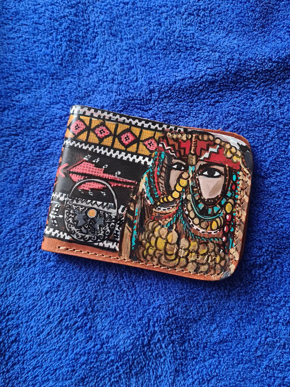 The bedouin face wallet  2