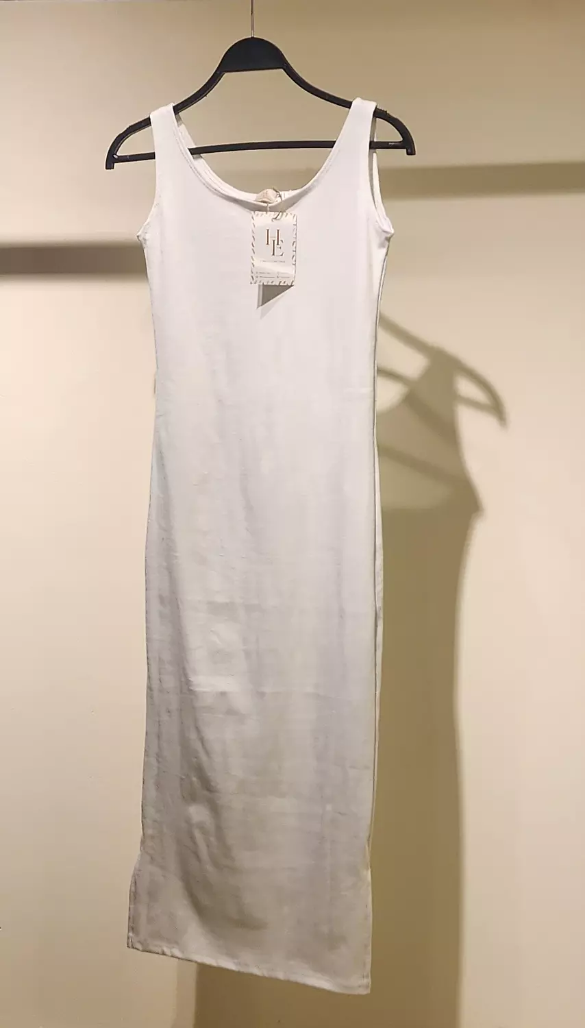 Basic Cotton Sleeveless Dress 1