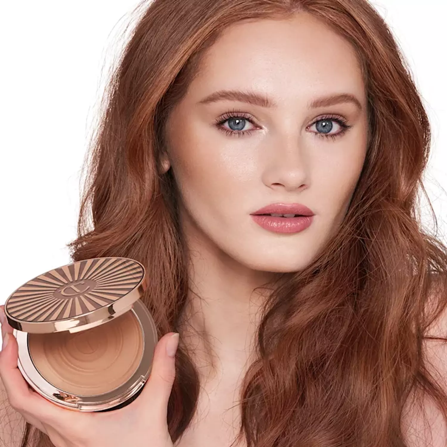 Charlotte Tilbury Sun-Kissed Glow Bronzer Shade 1 Fair hover image