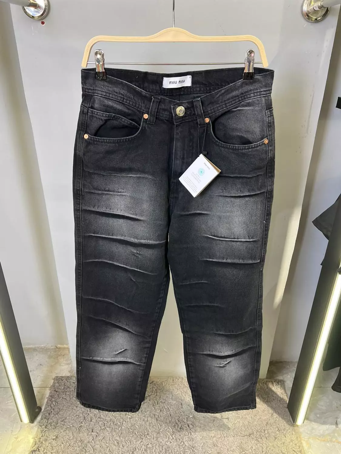 MIUMIU WIDE LEG JEANS /12934 image