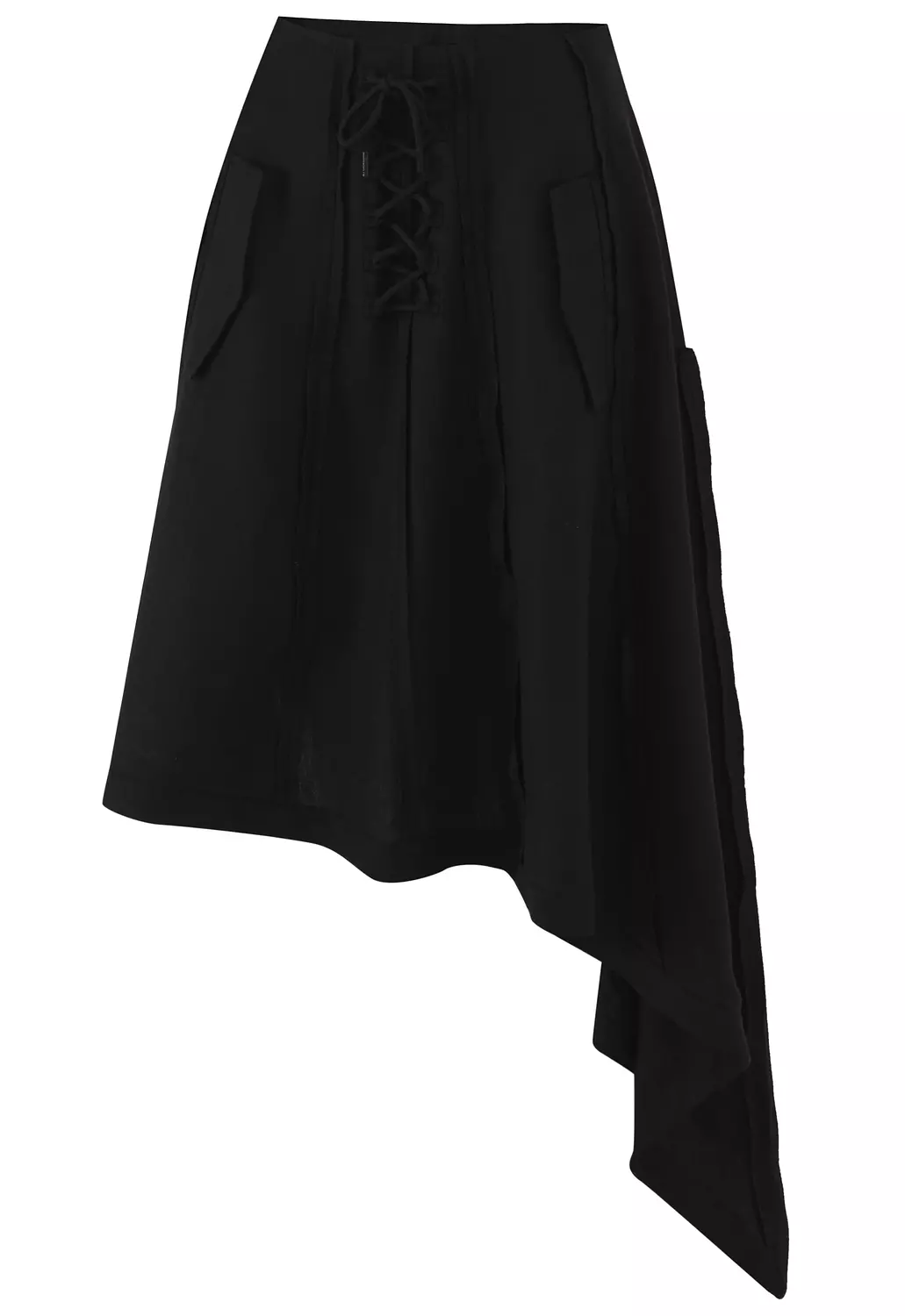 THE ASYMMETRICAL BLACK SKIRT image