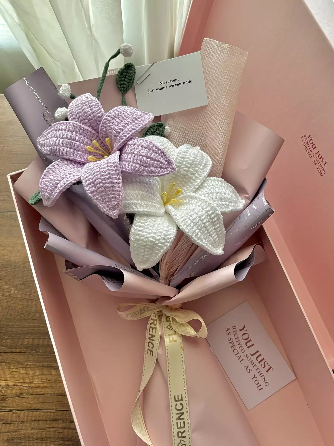 Your Sky – Purple Edition | Handcrafted Crochet Flower Bouquet image