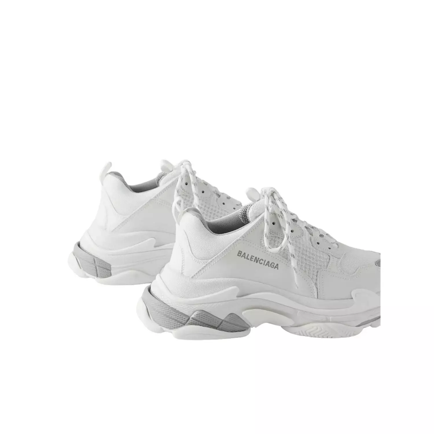 Balenciaga Triple S White Metal Gray 2