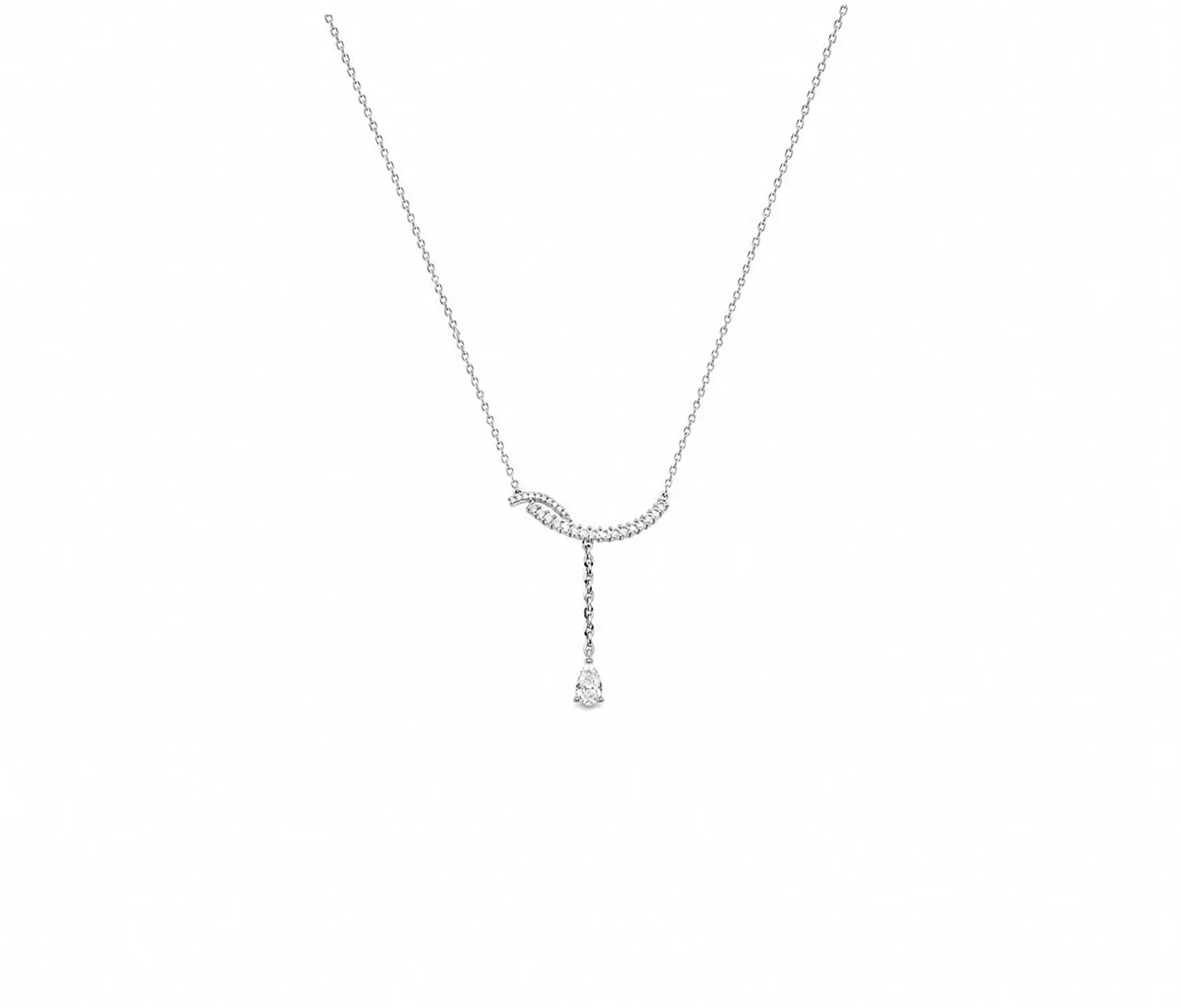Silver Necklace Daimond 1