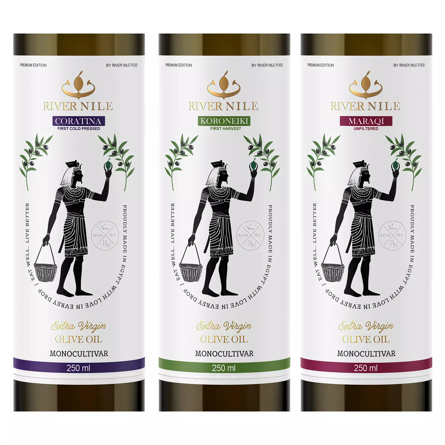 River Nile Olive Oil - Trio Collection 4