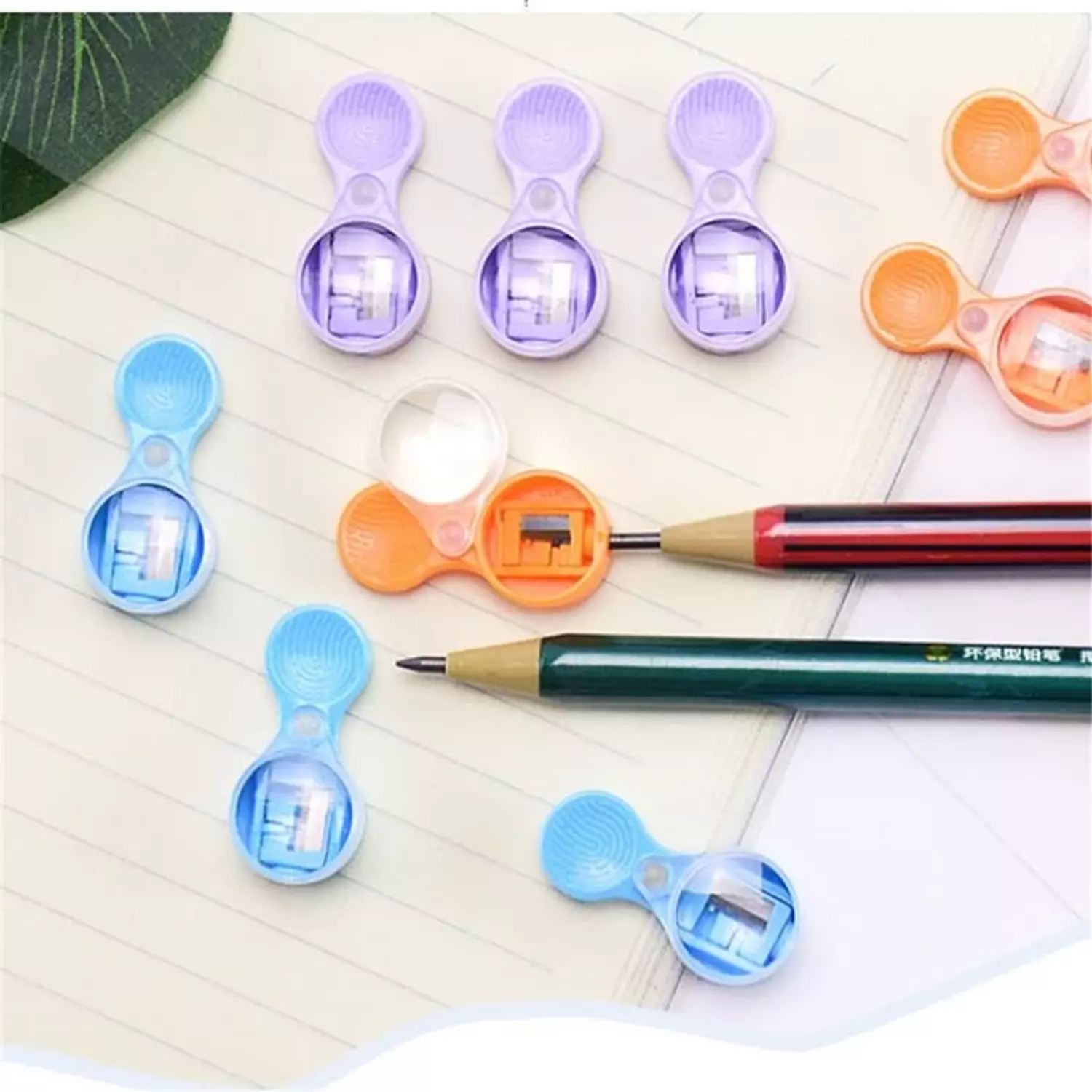 براية قلم رصاص + سنون  Lead Pencil Sharpener, Mini 2mm   3