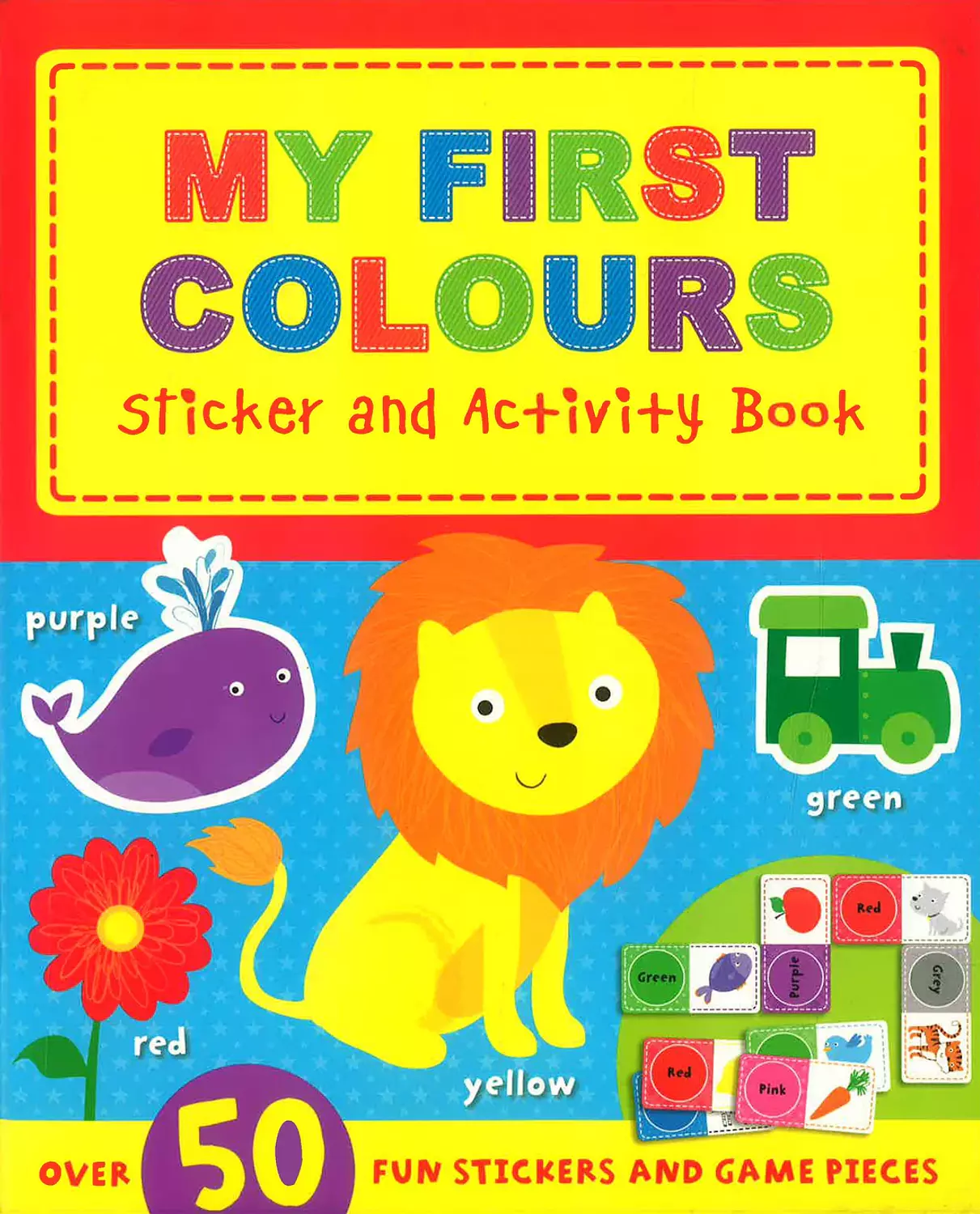 My First Colours-sticker and activity book image