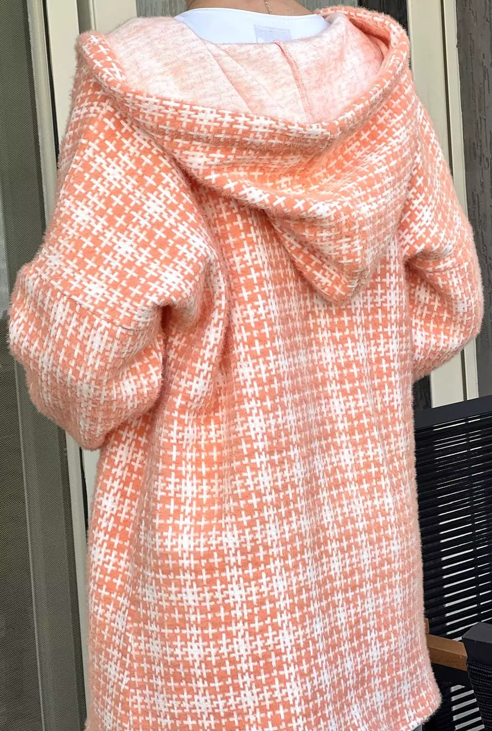 Wool orange jacket 6