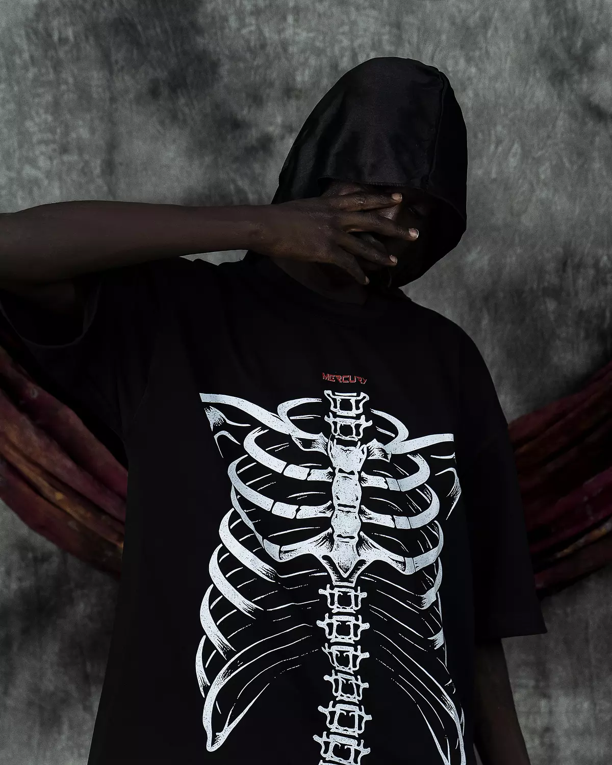 SKELTON Oversized T-Shirt 2