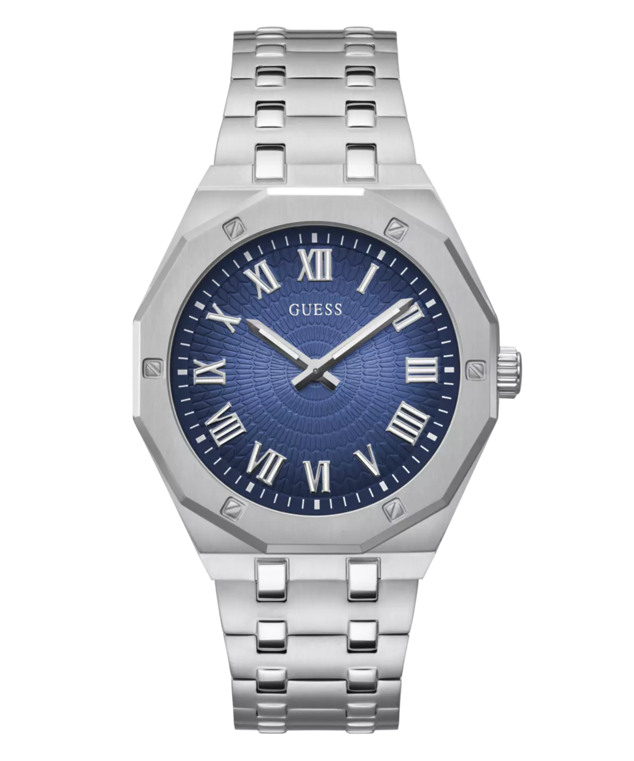 GUESS GW0575G4 Men's Watch Silver Tone Stainless Steel Bracelet