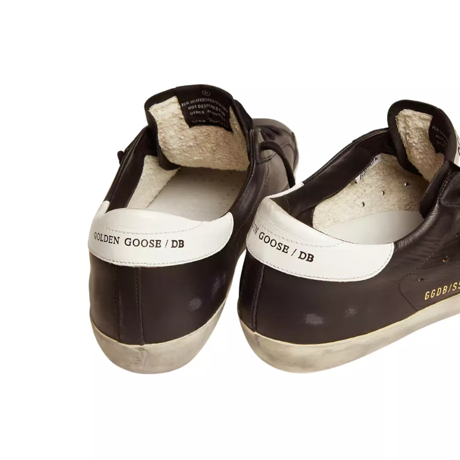 Golden Goose Super-Star – Black White Leather hover image