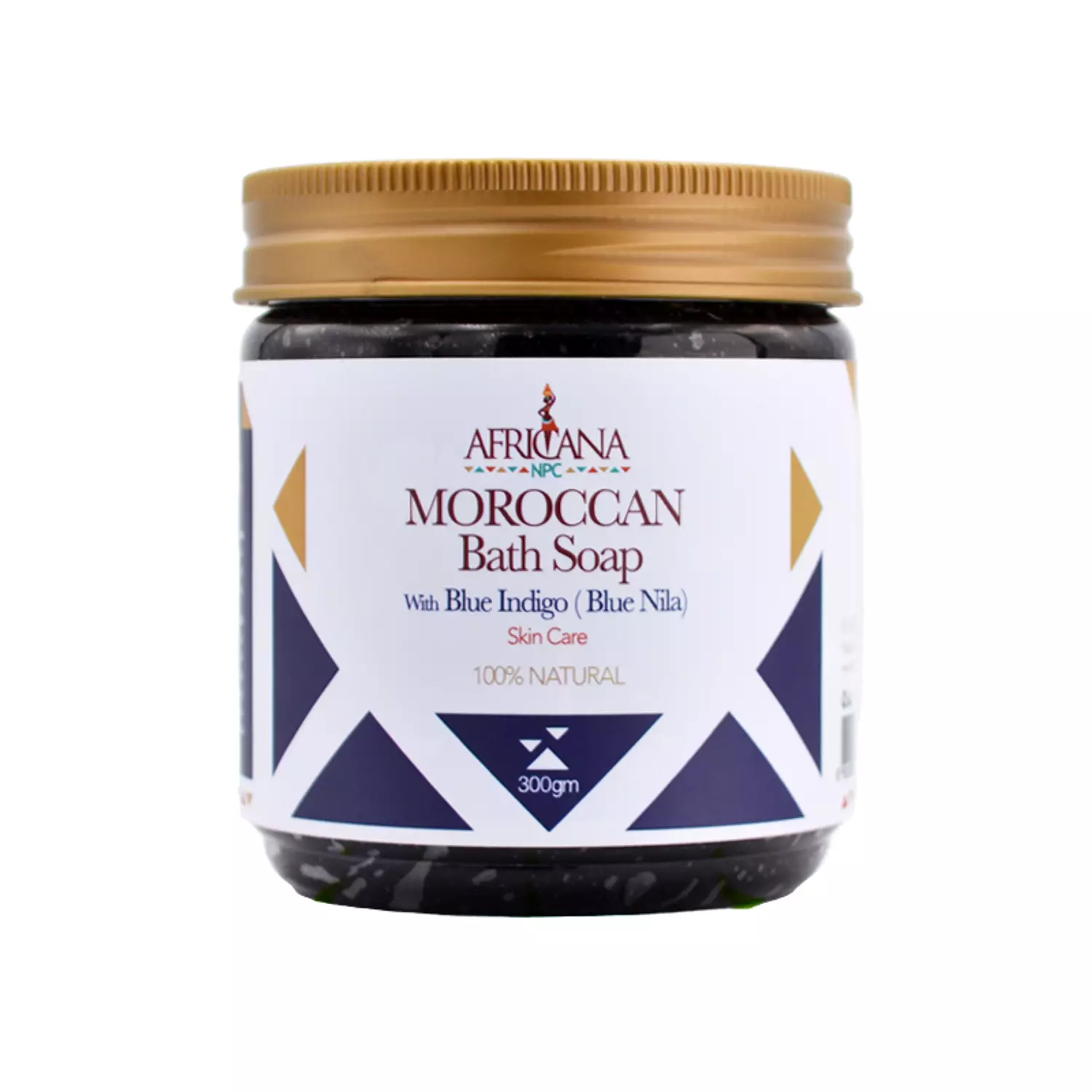 Africana Moroccan Bath Soap  - Blue Nila  image