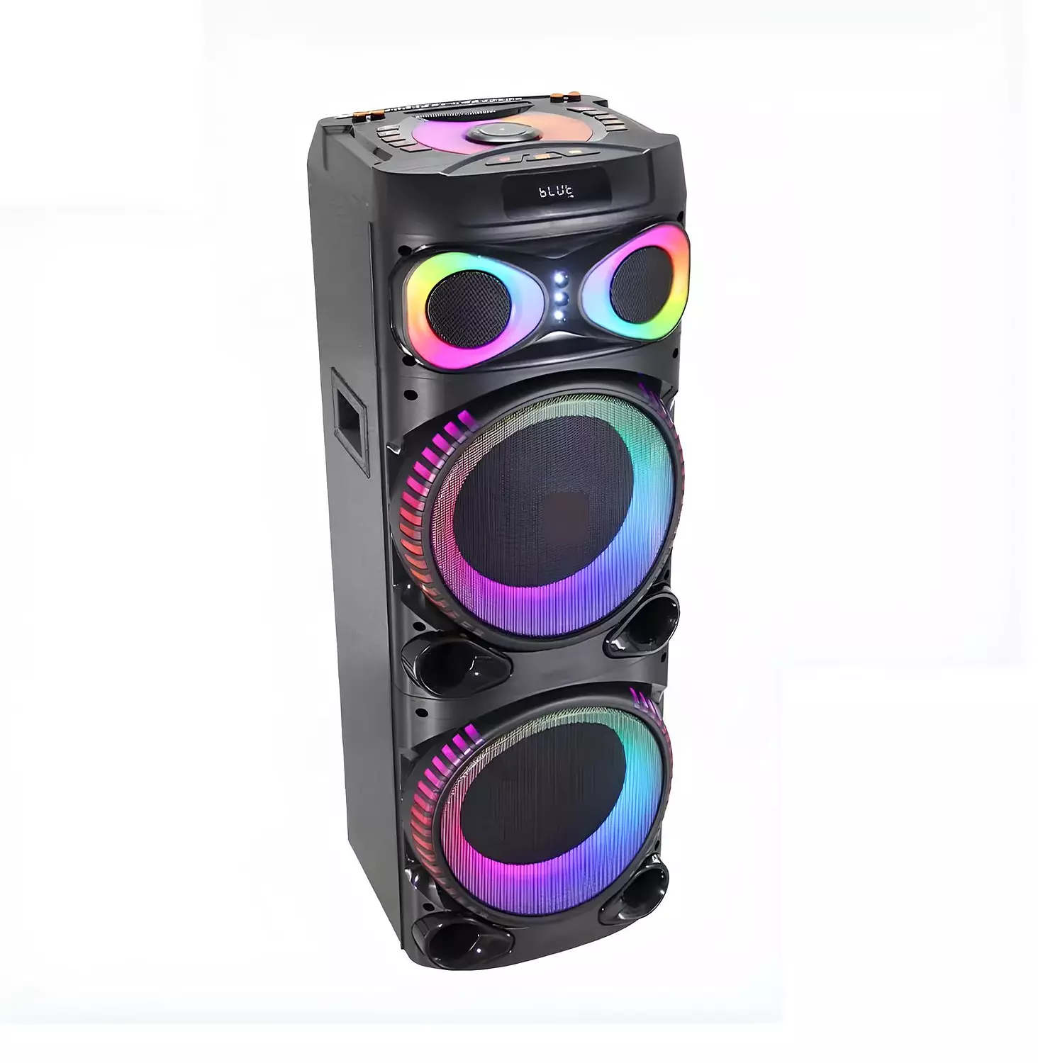Vovo V-1210 Double 12 Inch Party Speaker with 80W Power 4