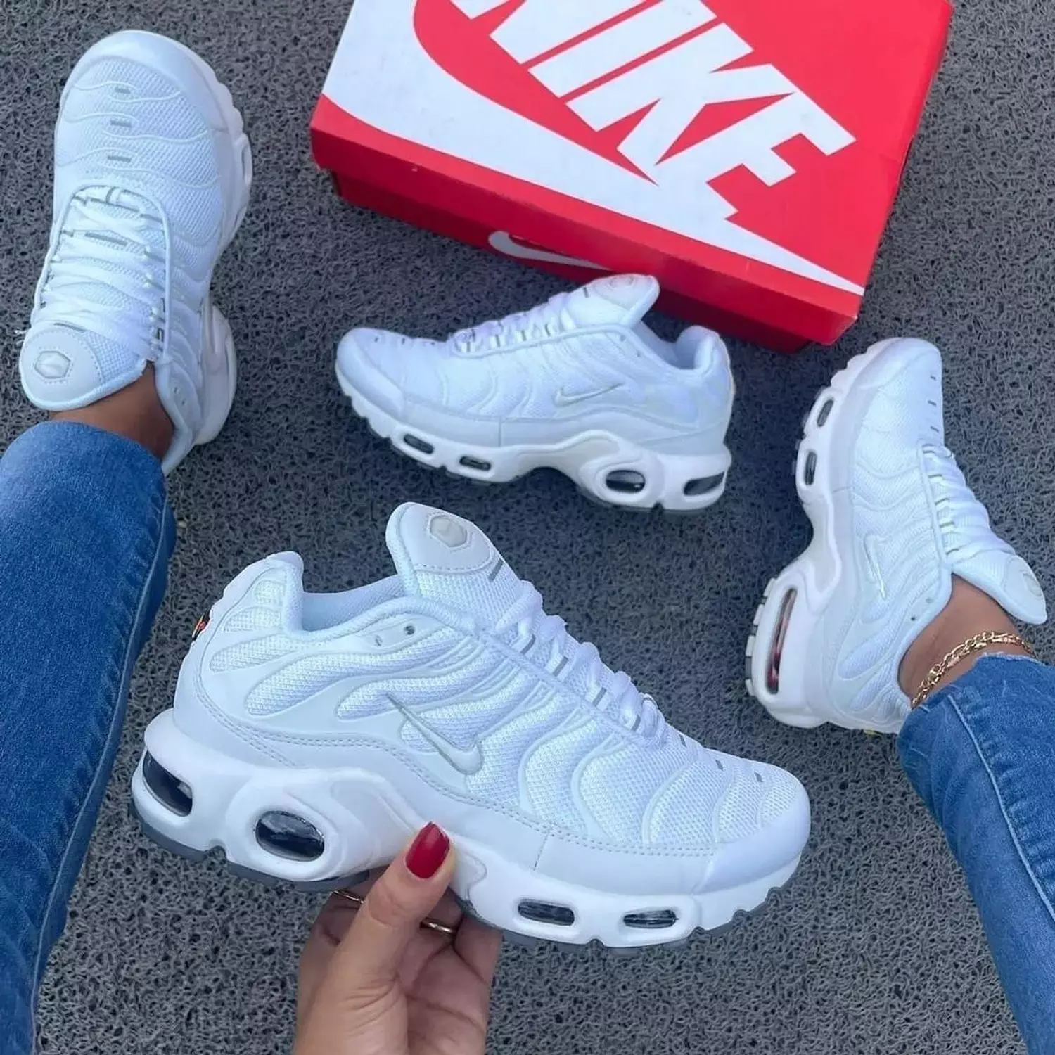 Nike Air max Tn plus White  2
