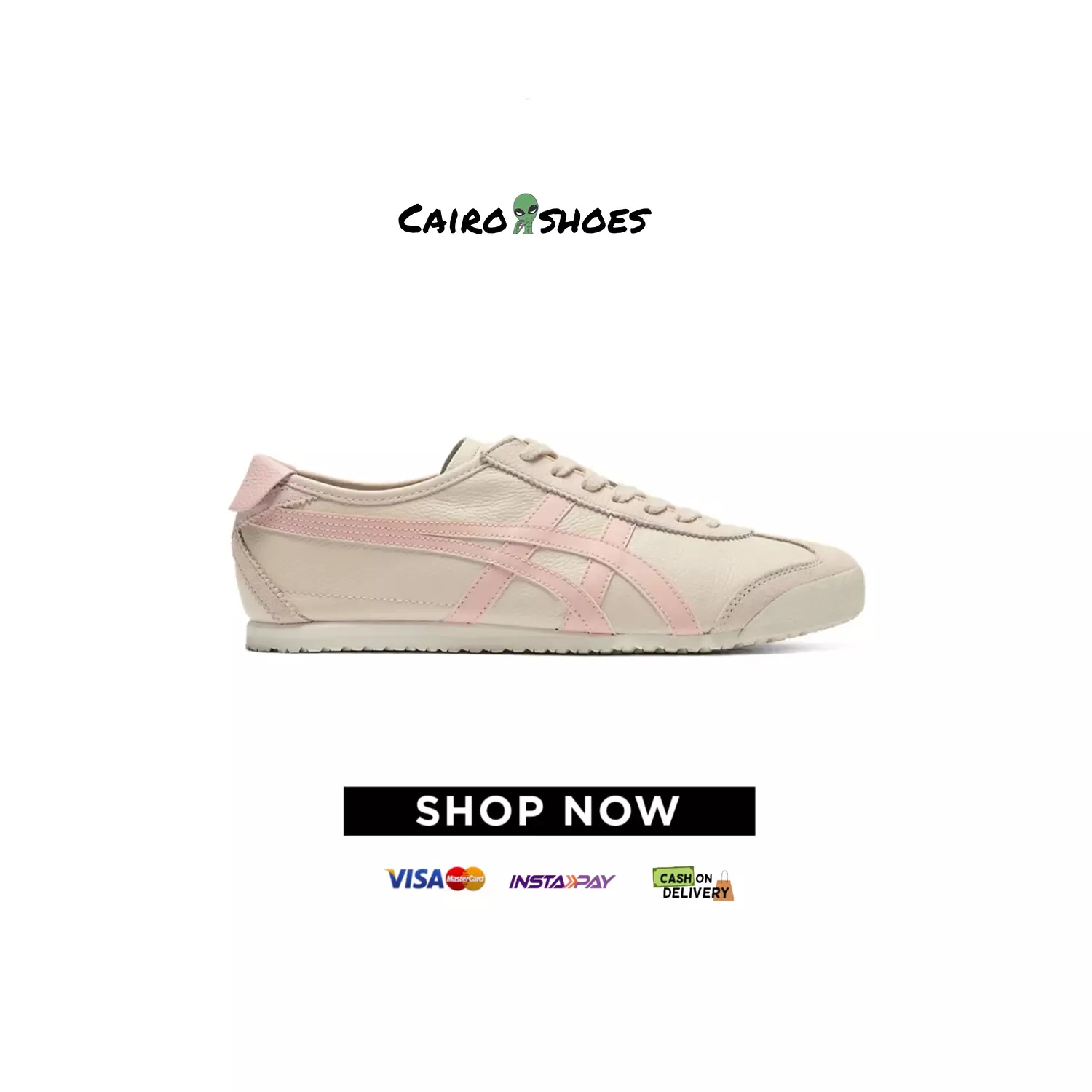 Onitsuka Tiger Mexicoo 66  - Oatmeal Ginger Peach image