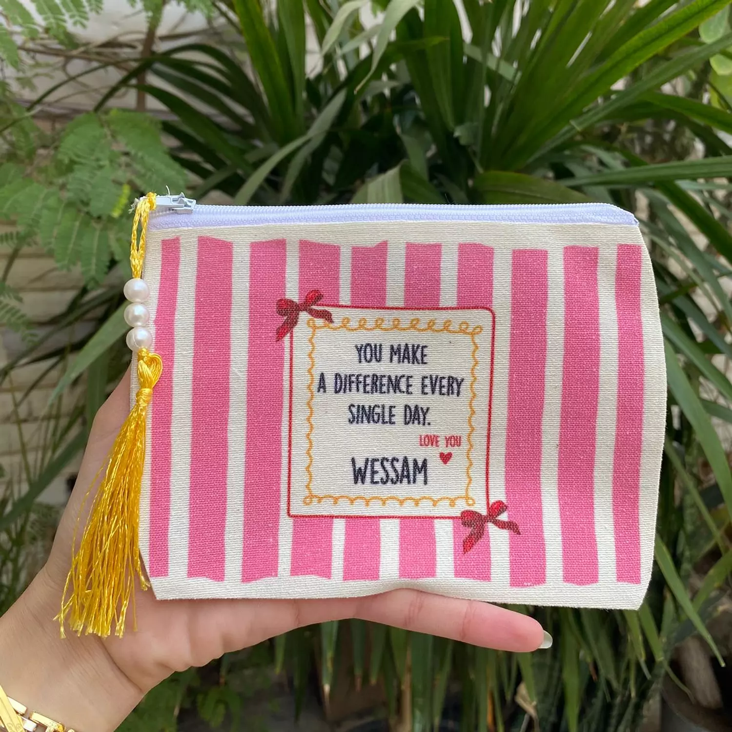 Pink Stripes Gift Box   1